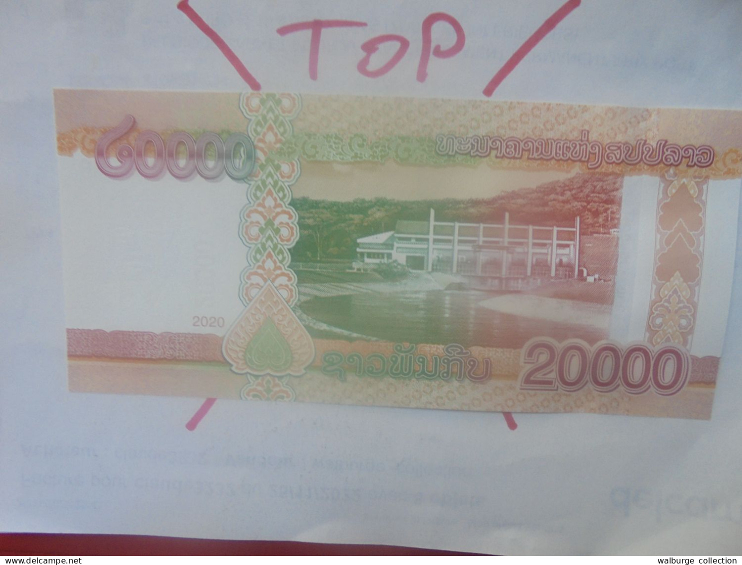 LAO 20.000 KIP 2020 Neuf (B.33) - Laos