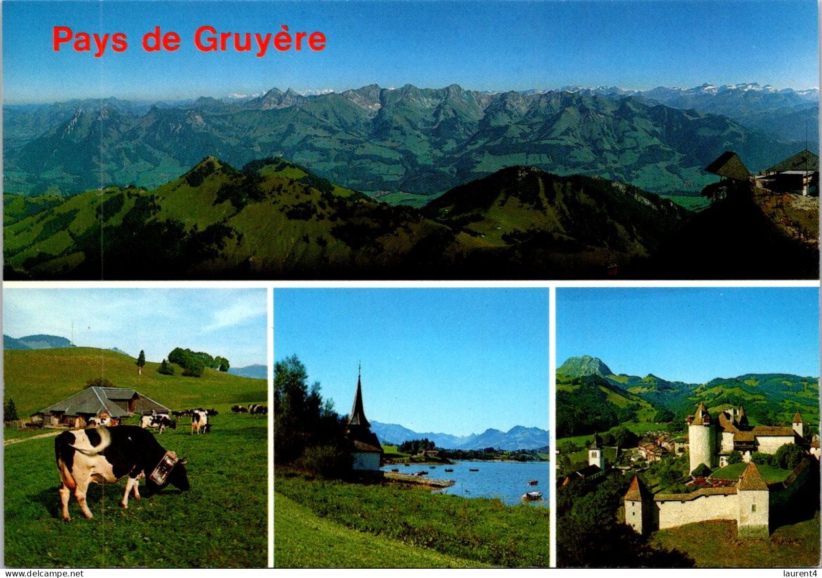 14-5-2024 (5 Z 10) Switzerland - Pays De Gruyères (lac Et Château) - Châteaux