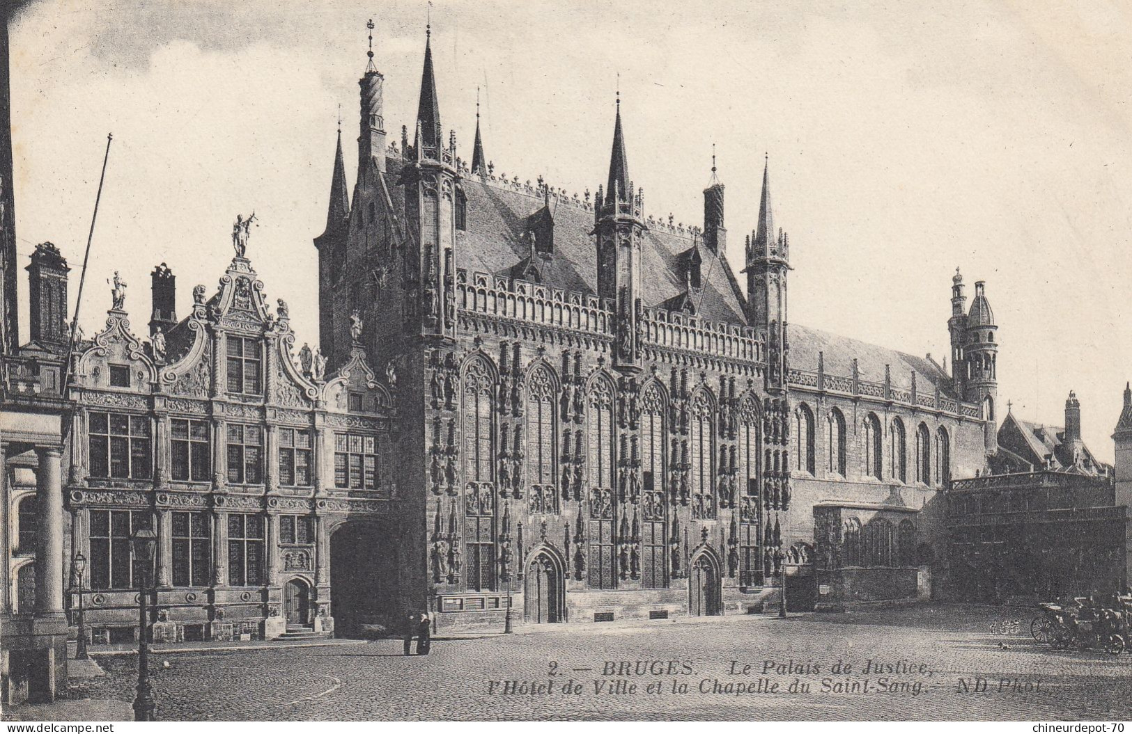 BRUGES  PALAIS DE JUSTICE - Brugge