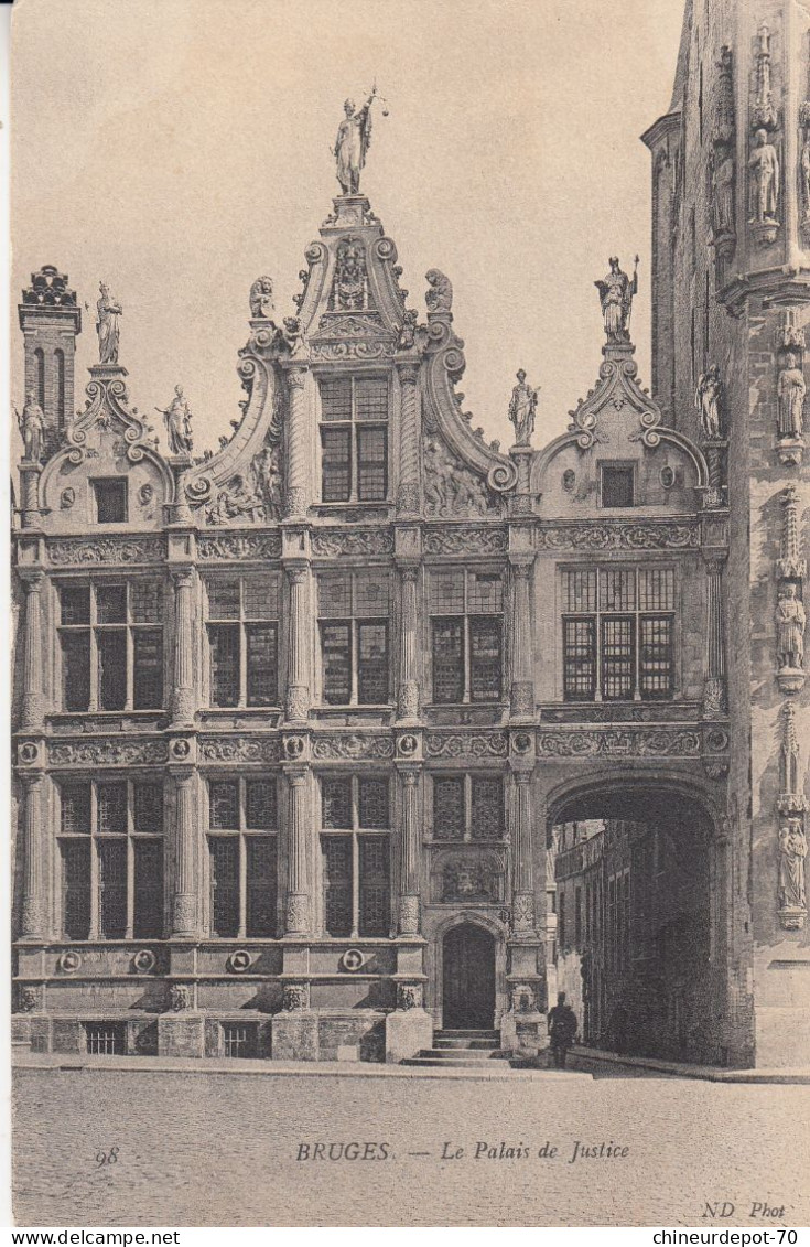 BRUGES  PALAIS DE JUSTICE - Brugge