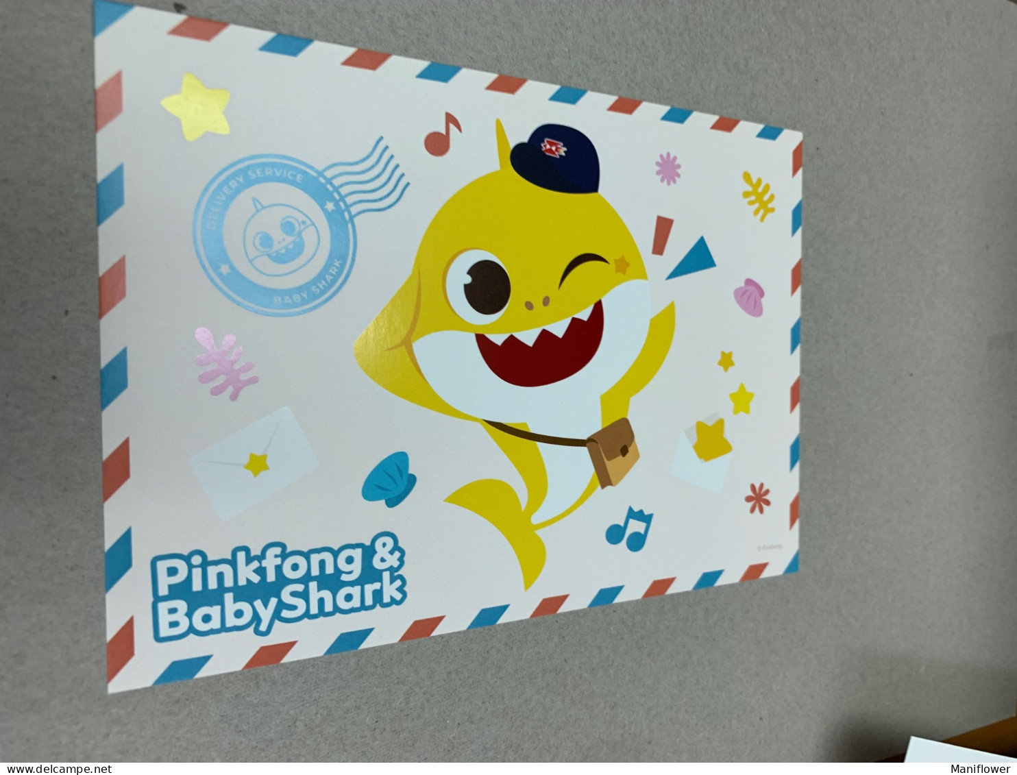 2024 Korea Stamp Postcard  Pinkfong And Baby Shark MNH 10 Different - Corée Du Sud