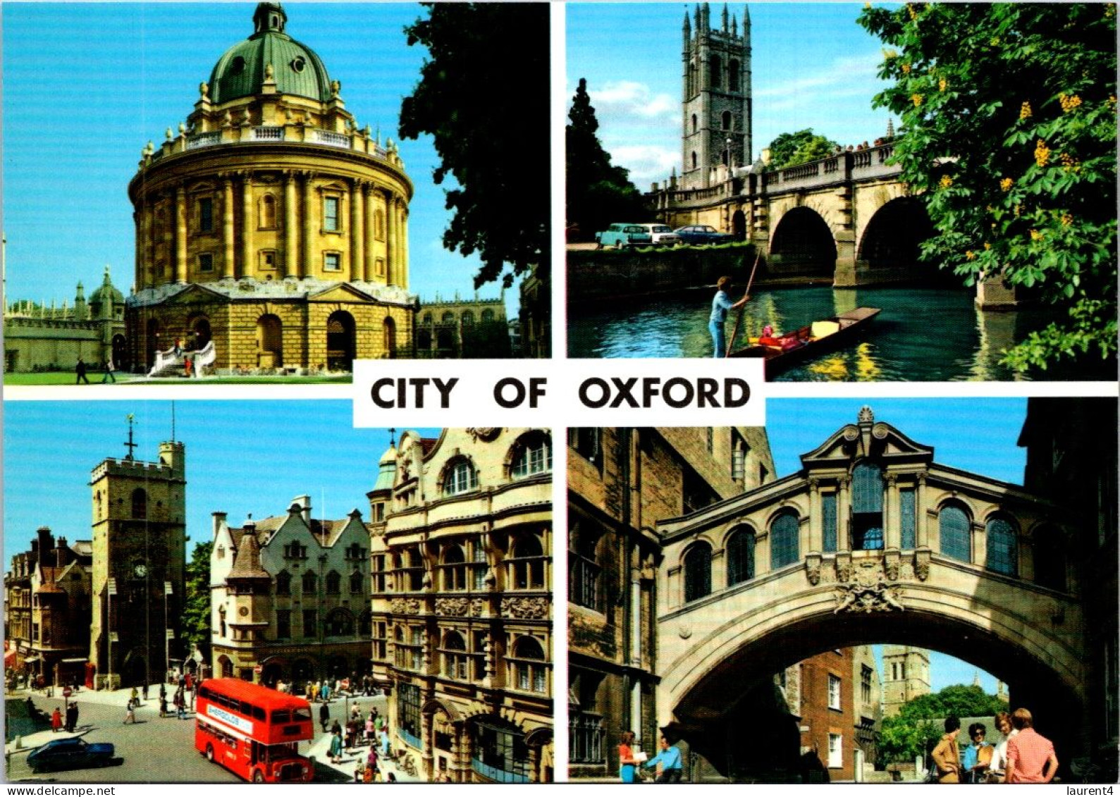 14-5-2024 (5 Z 10) UK - City Of Oxford (with Theatre) 2 Postcards - Oxford