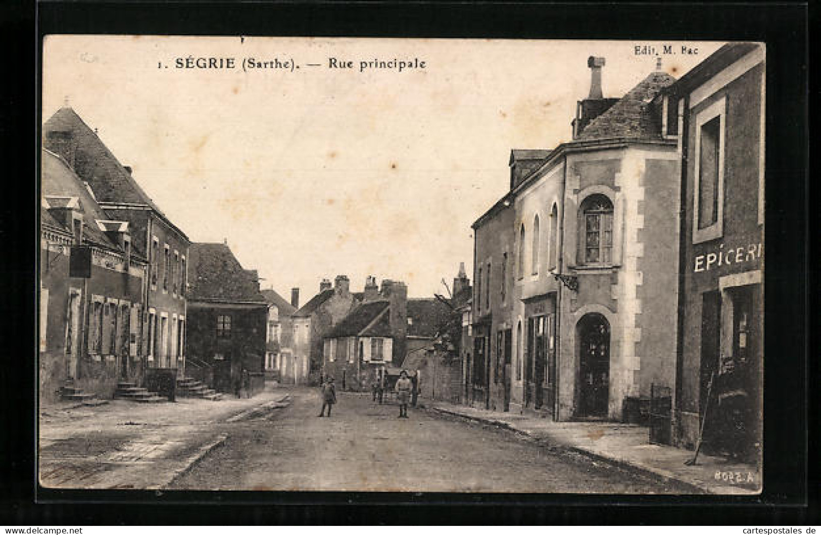 CPA Ségrie, Rue Principale  - Altri & Non Classificati