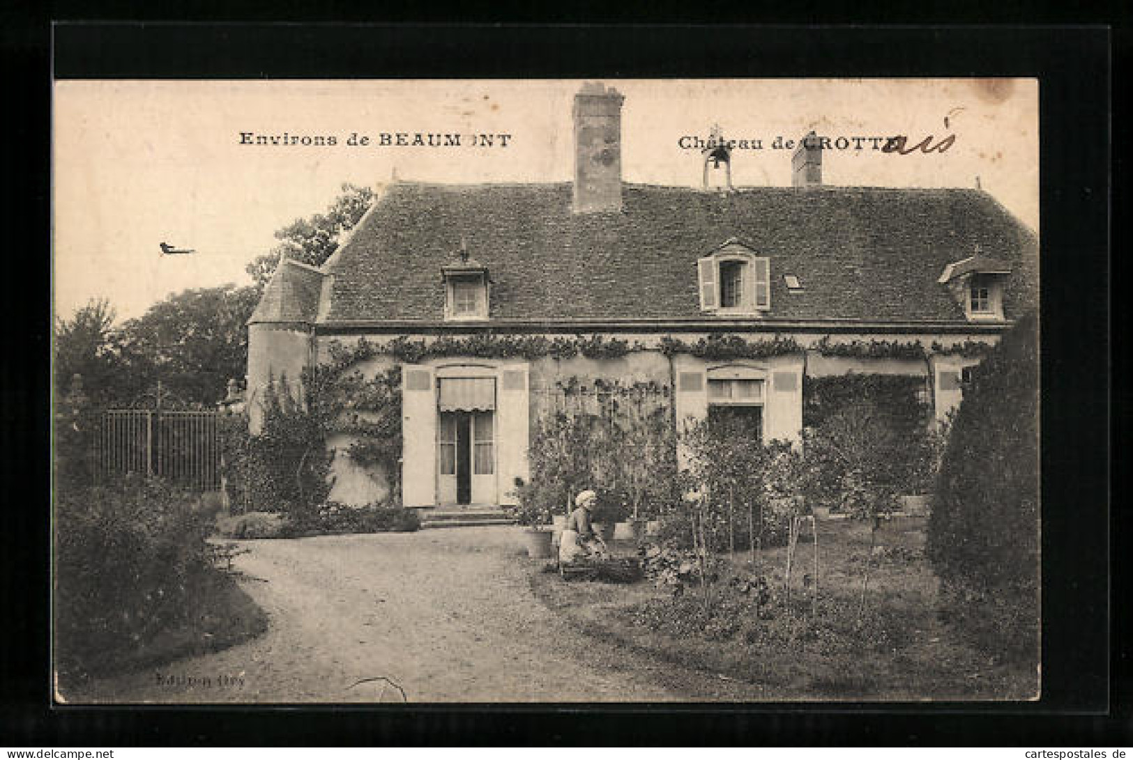 CPA Beaumont, Chateau De Crotte  - Altri & Non Classificati
