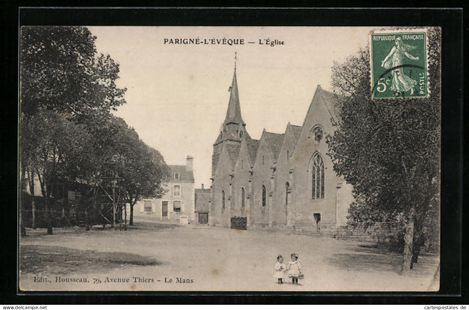 CPA Parigné-l`Évèque, L`Eglise  - Altri & Non Classificati