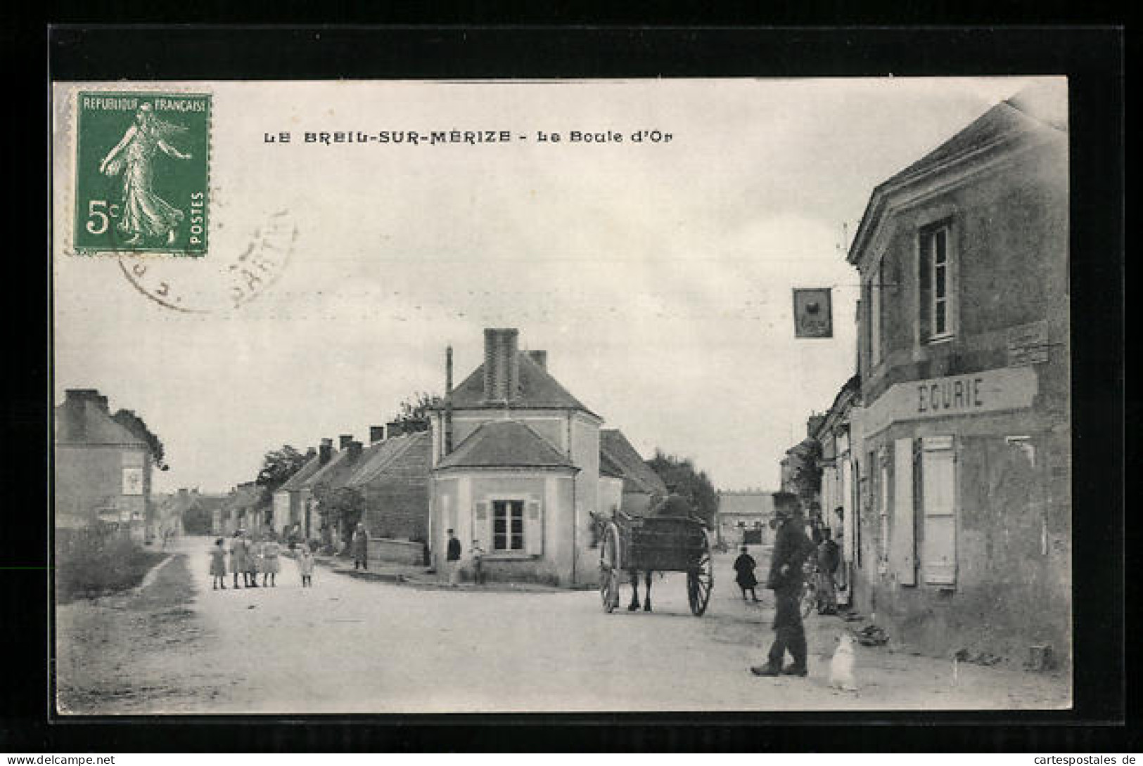 CPA Le Breil-sur-Mérize, Le Boule D`Or  - Altri & Non Classificati