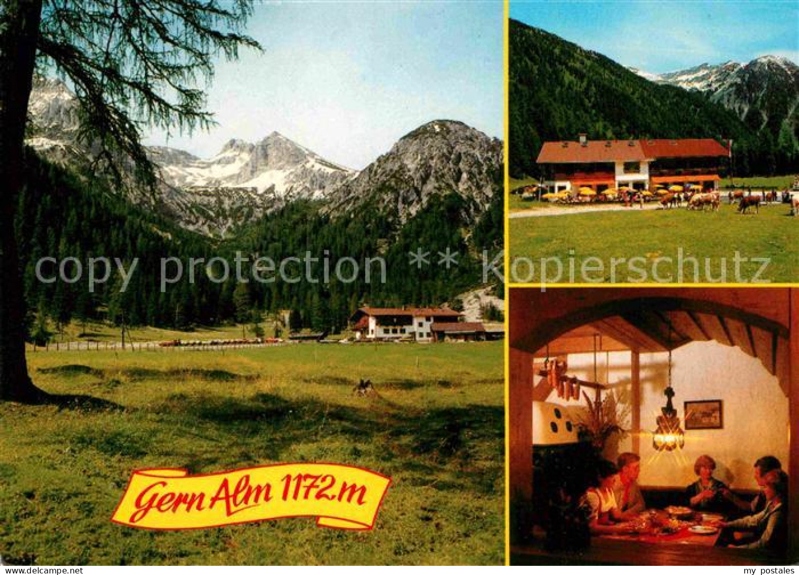 72812381 Pertisau Achensee Alpengasthof Gernalm  Maurach - Andere & Zonder Classificatie