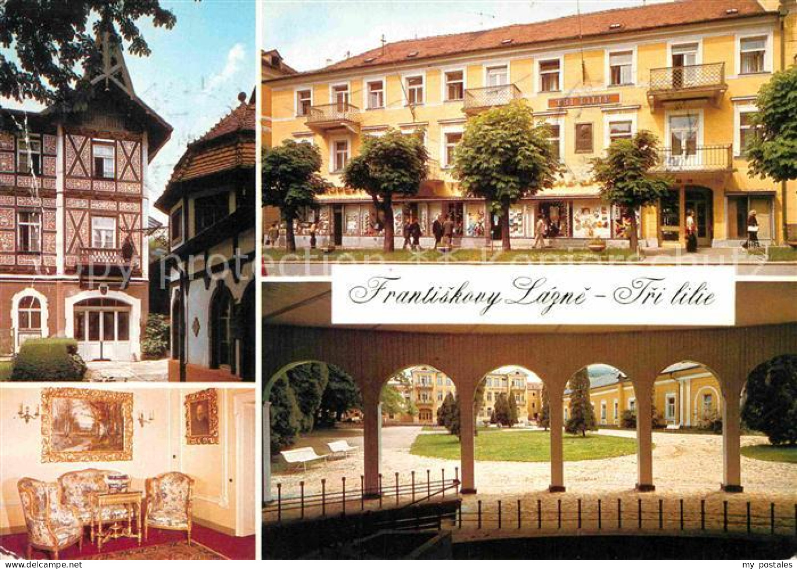 72812318 Frantiskovy Lazne Lazensky Dum Tri Lilie Franzensbad - Tschechische Republik