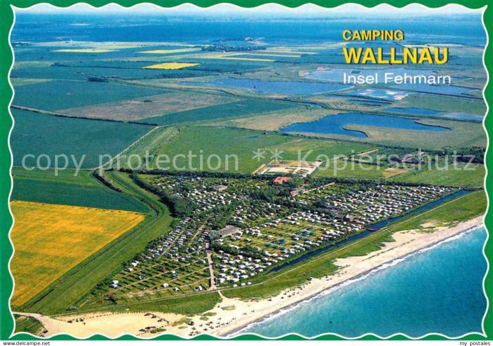 72812301 Fehmarn Fliegeraufnahme Camping Wallnau Albertsdorf - Fehmarn