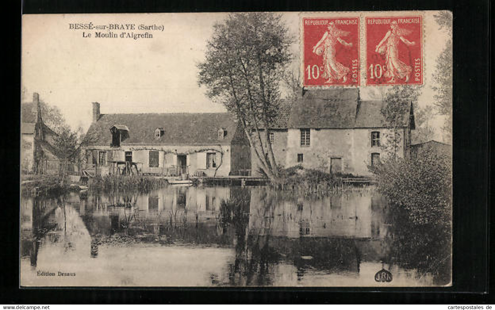 CPA Bessé-sur-Braye, Le Moulin D`Aigrefin  - Autres & Non Classés