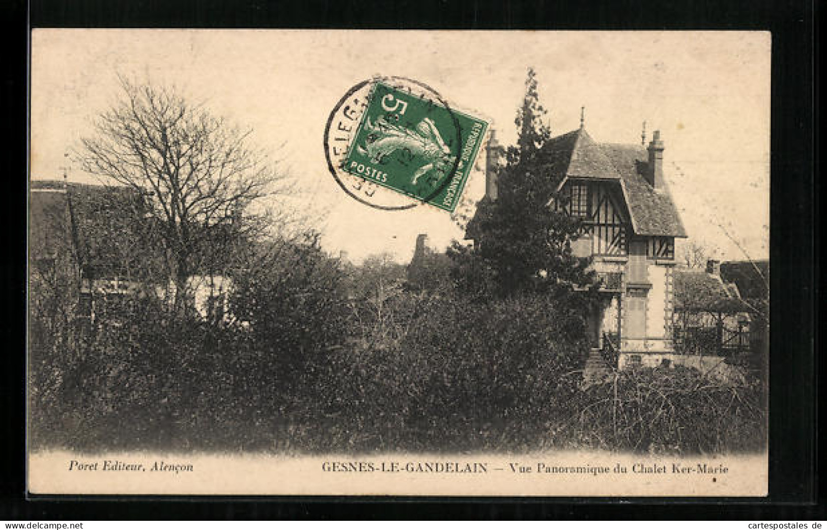 CPA Gesnes-le-Gandelain, Vue Panoramique Du Chalet Ker-Marie  - Other & Unclassified