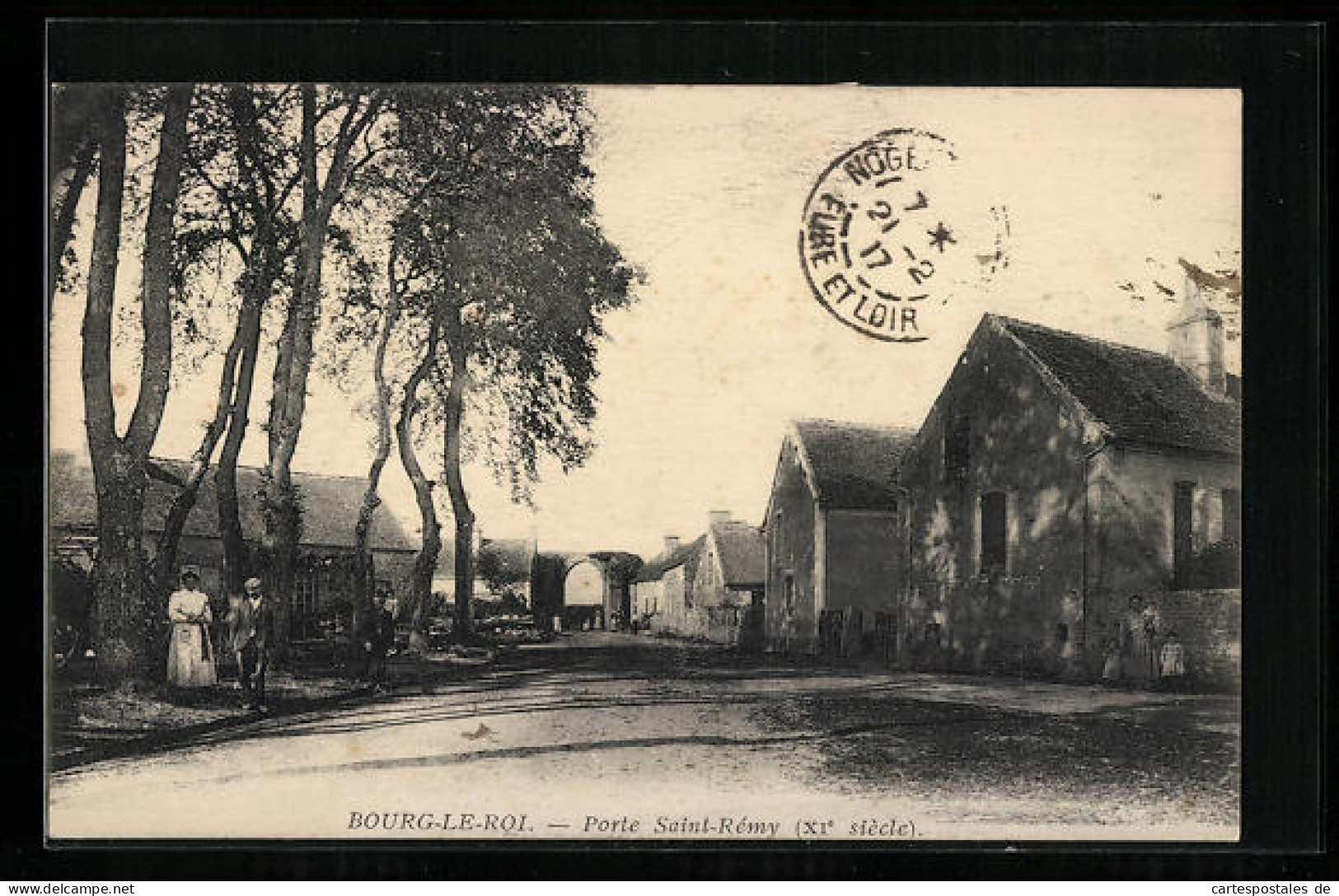 CPA Bourg-le-Roi, Porte Saint-Rémy  - Altri & Non Classificati