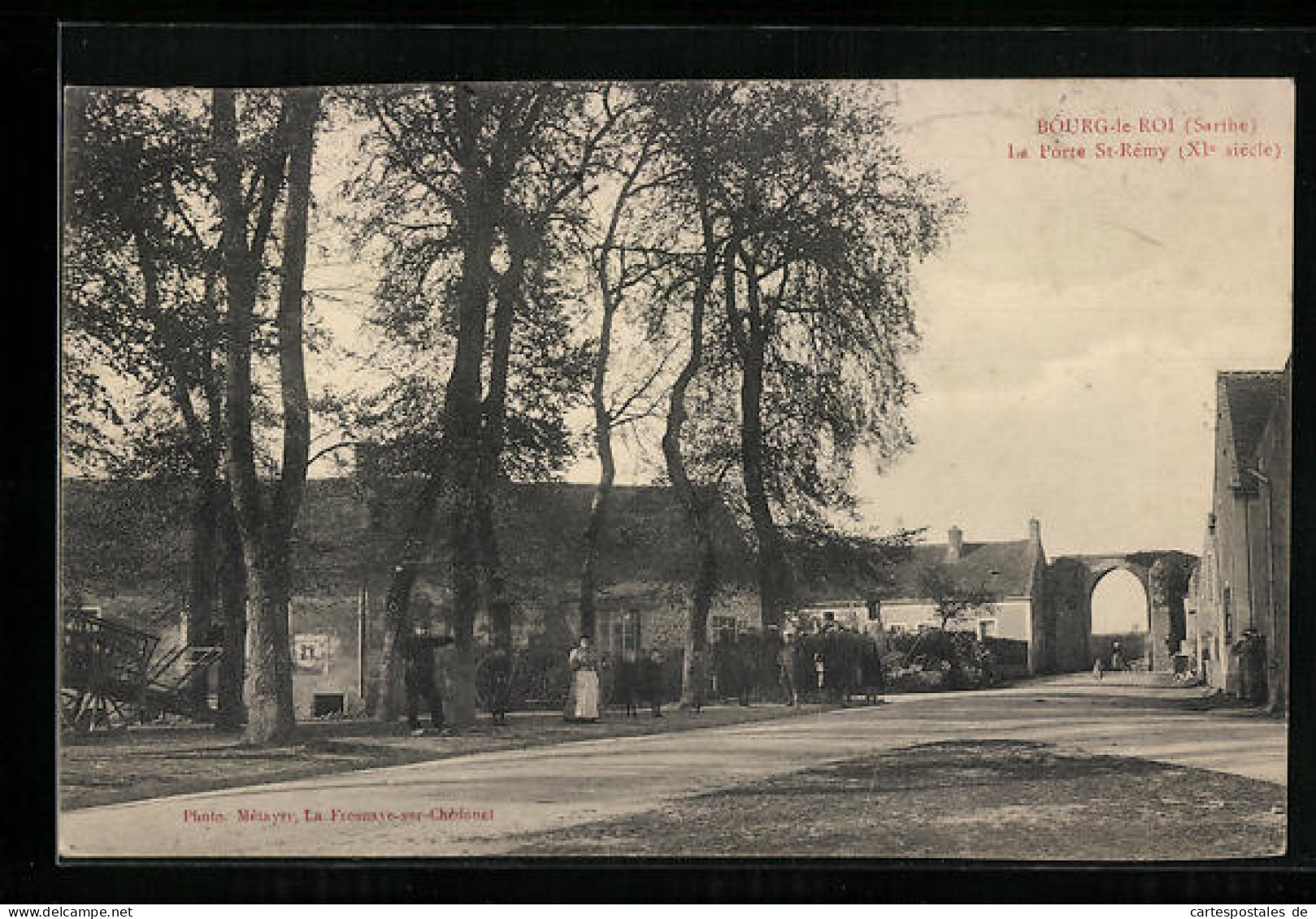 CPA Bourg-le-Roi, La Porte St.-Rémy  - Andere & Zonder Classificatie