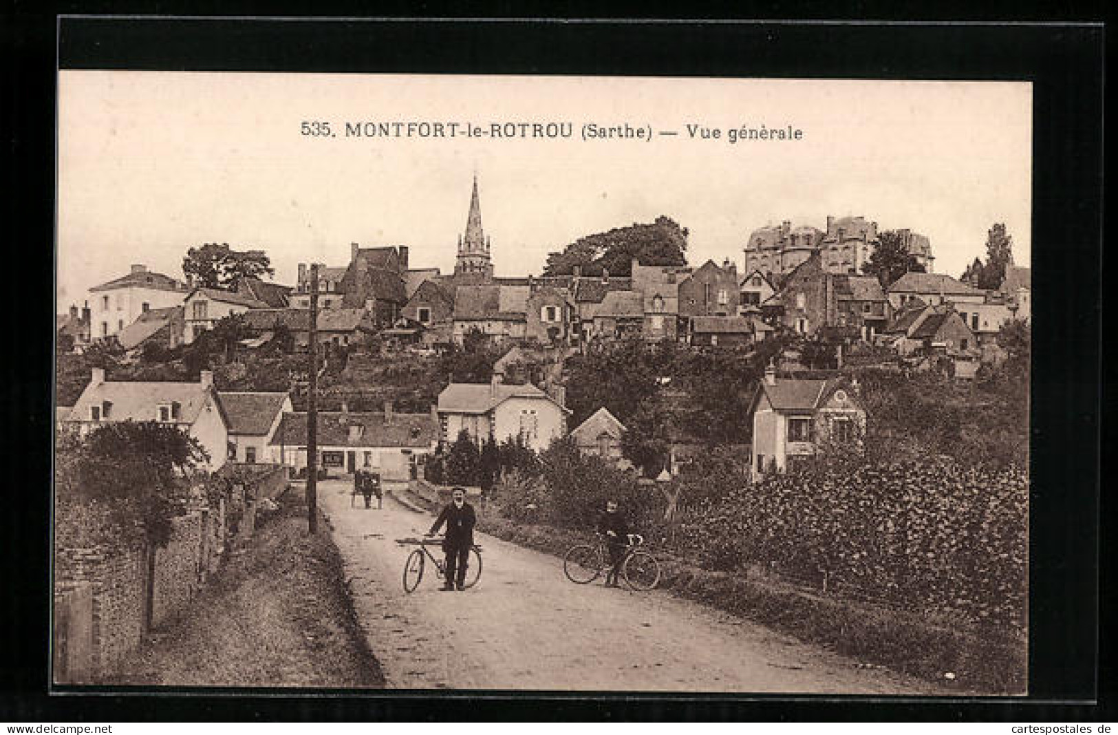 CPA Montfort-le-Rotrou, Vue Générale  - Other & Unclassified
