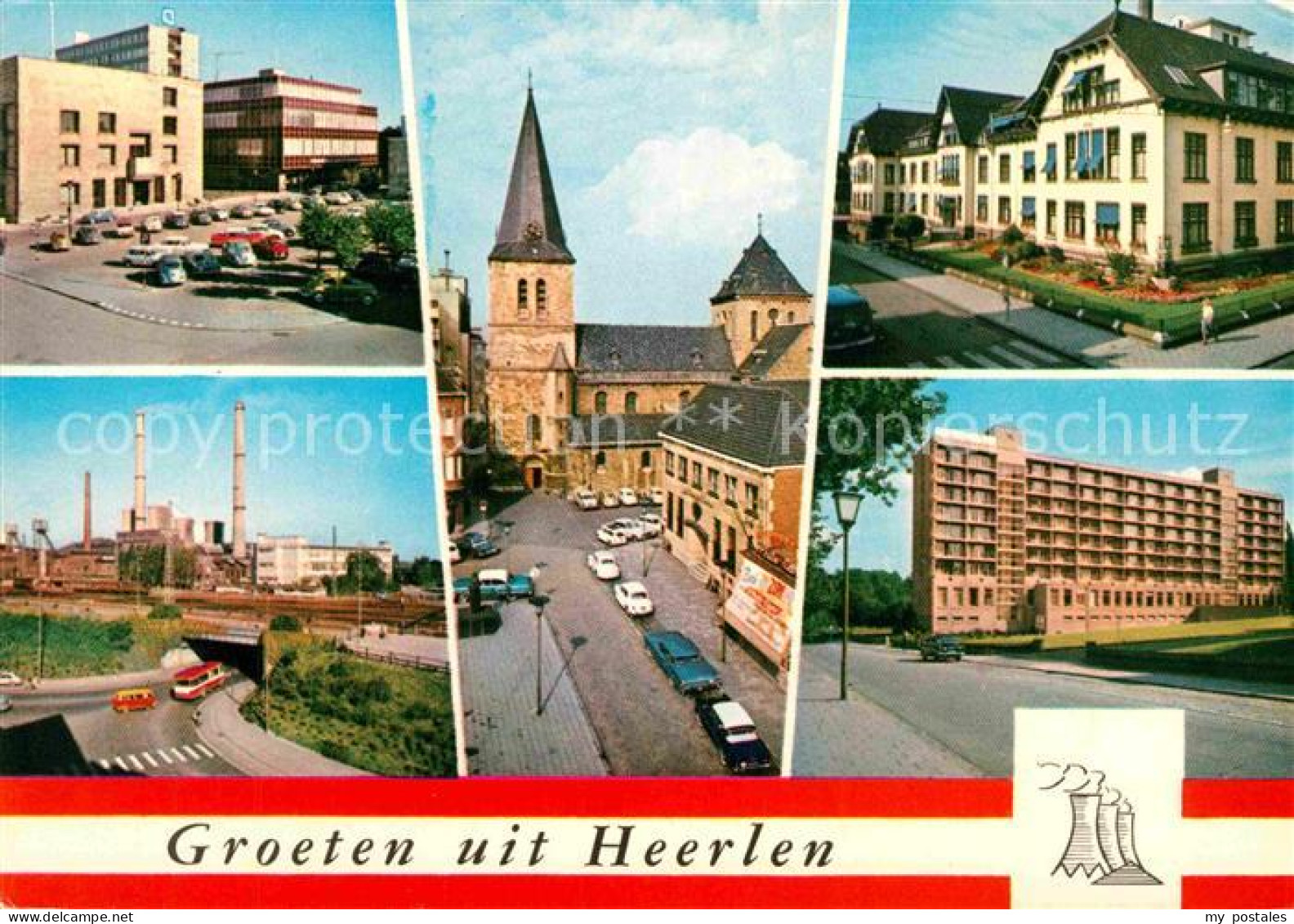 72811893 Heerlen Ortsansichten Kirche Heerlen - Other & Unclassified