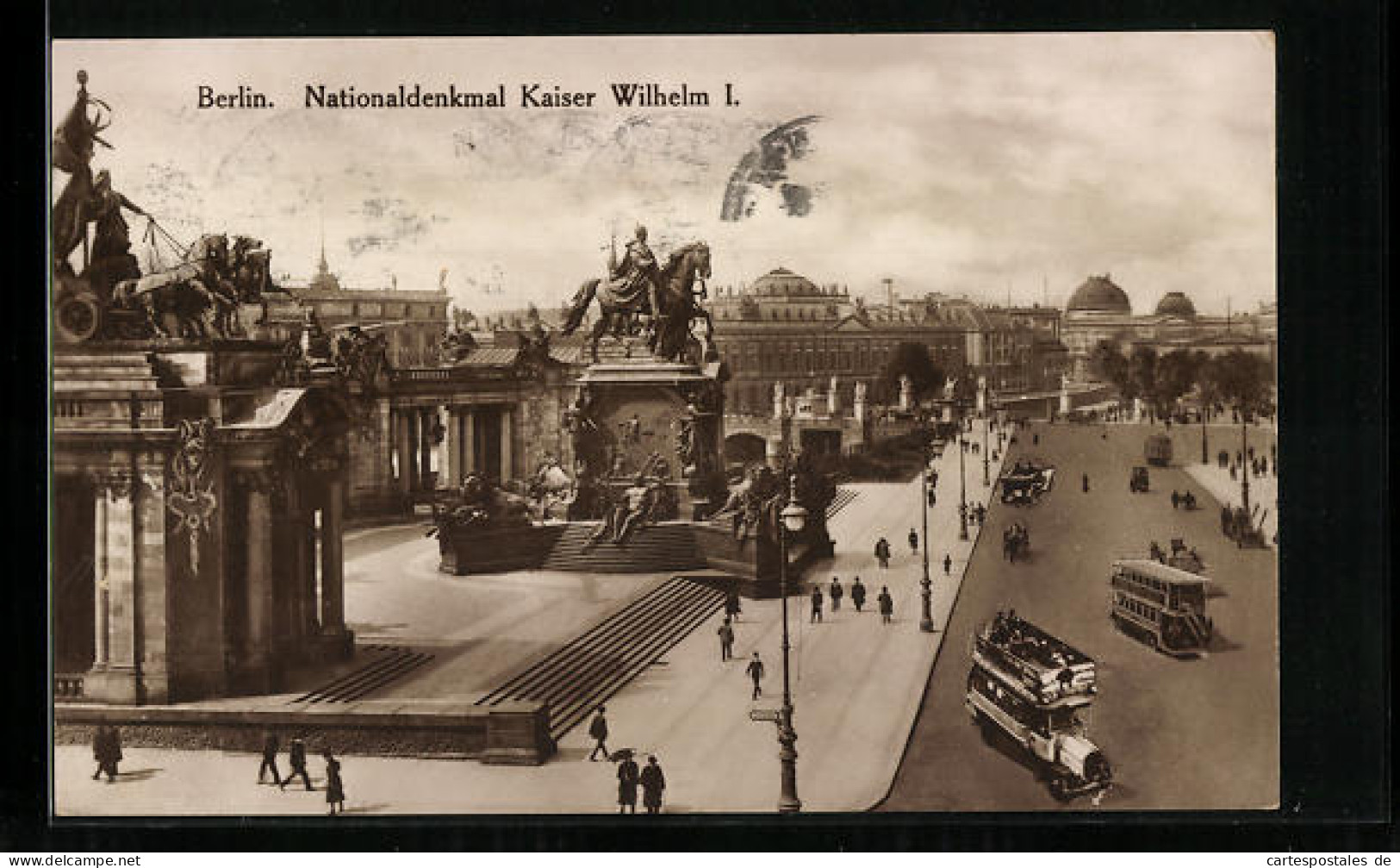 AK Berlin, Nationaldenkmal Kaiser Wilhelm I.  - Mitte