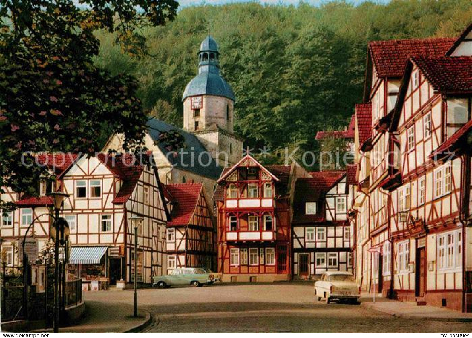 72811881 Bad Sooden-Allendorf Rhenanusplatz Mit Marienkirche Bad Sooden-Allendor - Bad Sooden-Allendorf