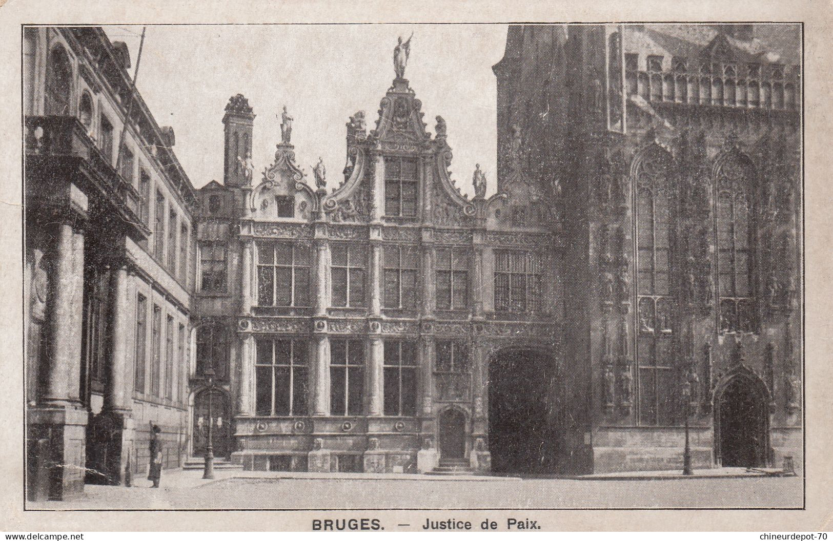 BRUGES  PALAIS DE JUSTICE - Brugge