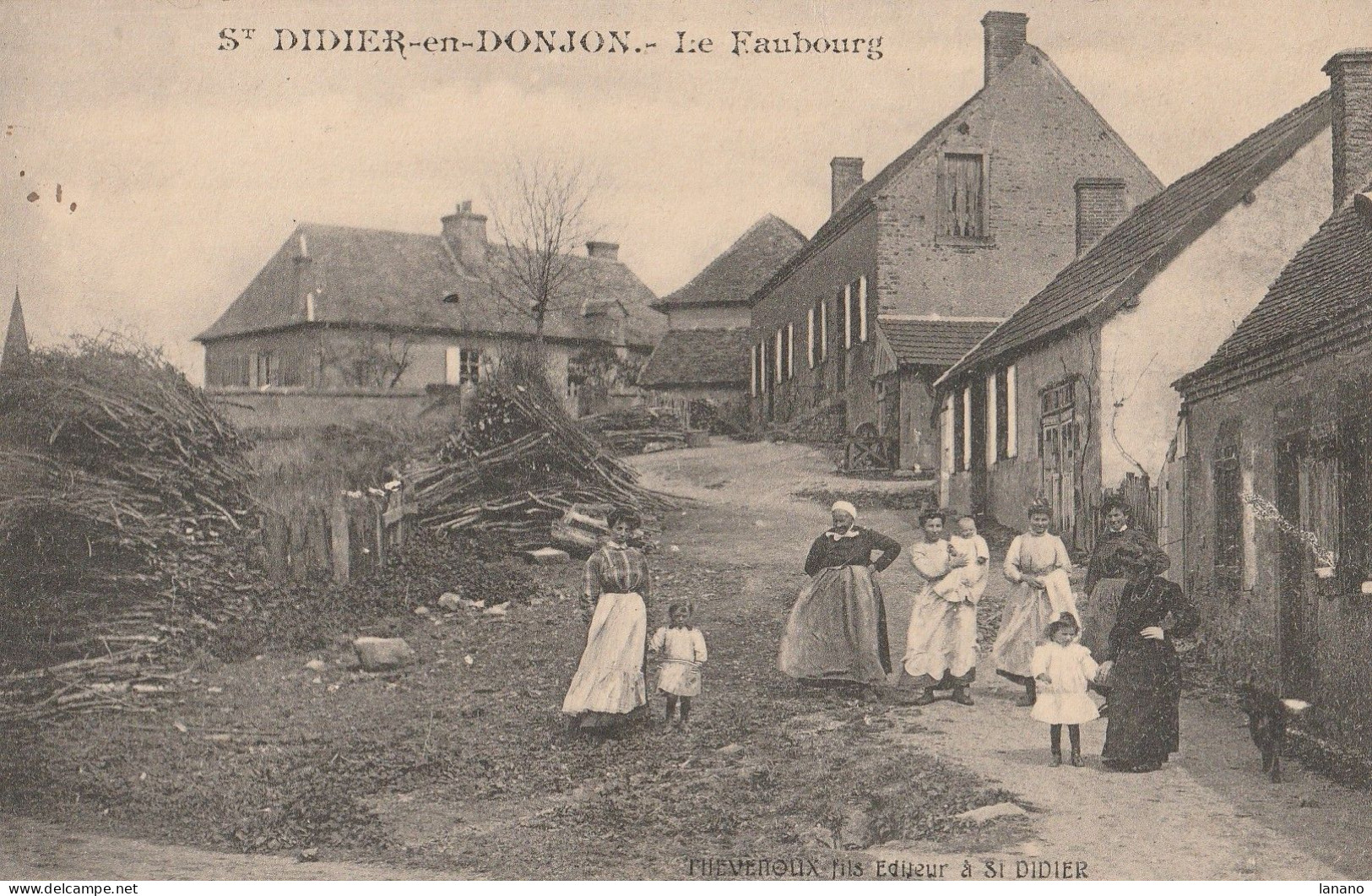 03 SAINT DIDIER En DONJON Le Faubourg - Sonstige & Ohne Zuordnung