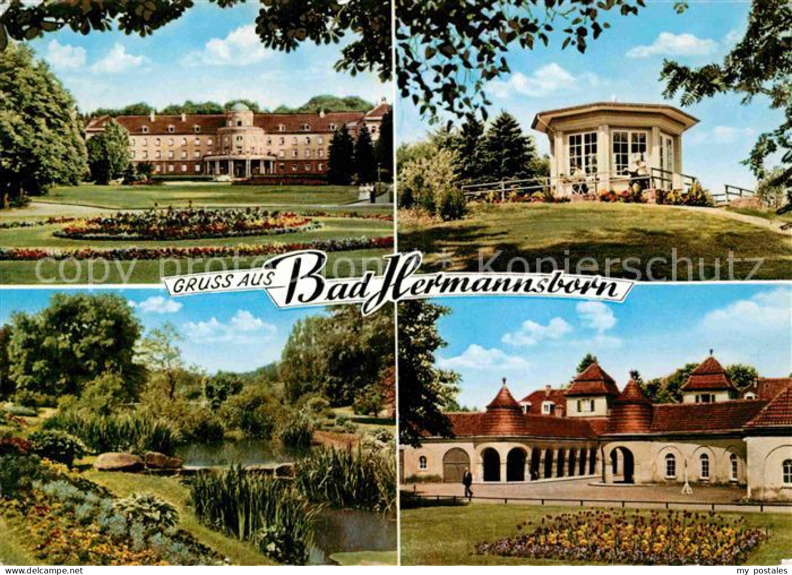 72811849 Bad Hermannsborn Kurhaus Anlagen Park Bad Hermannsborn - Bad Driburg