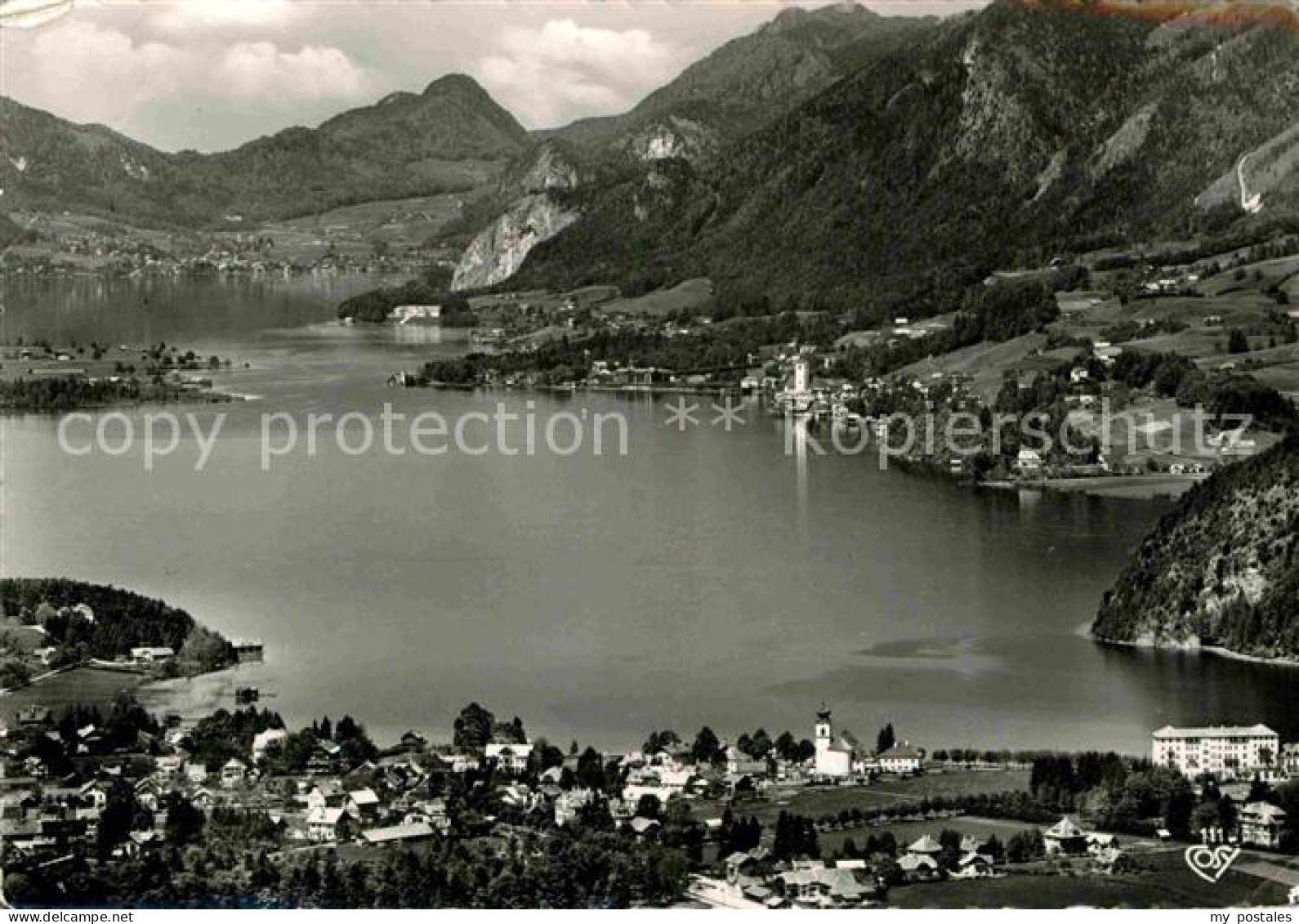 72811838 Wolfgangsee Mit Strobl St Wolfgang Und St Gilgen Wolfgangsee - Autres & Non Classés