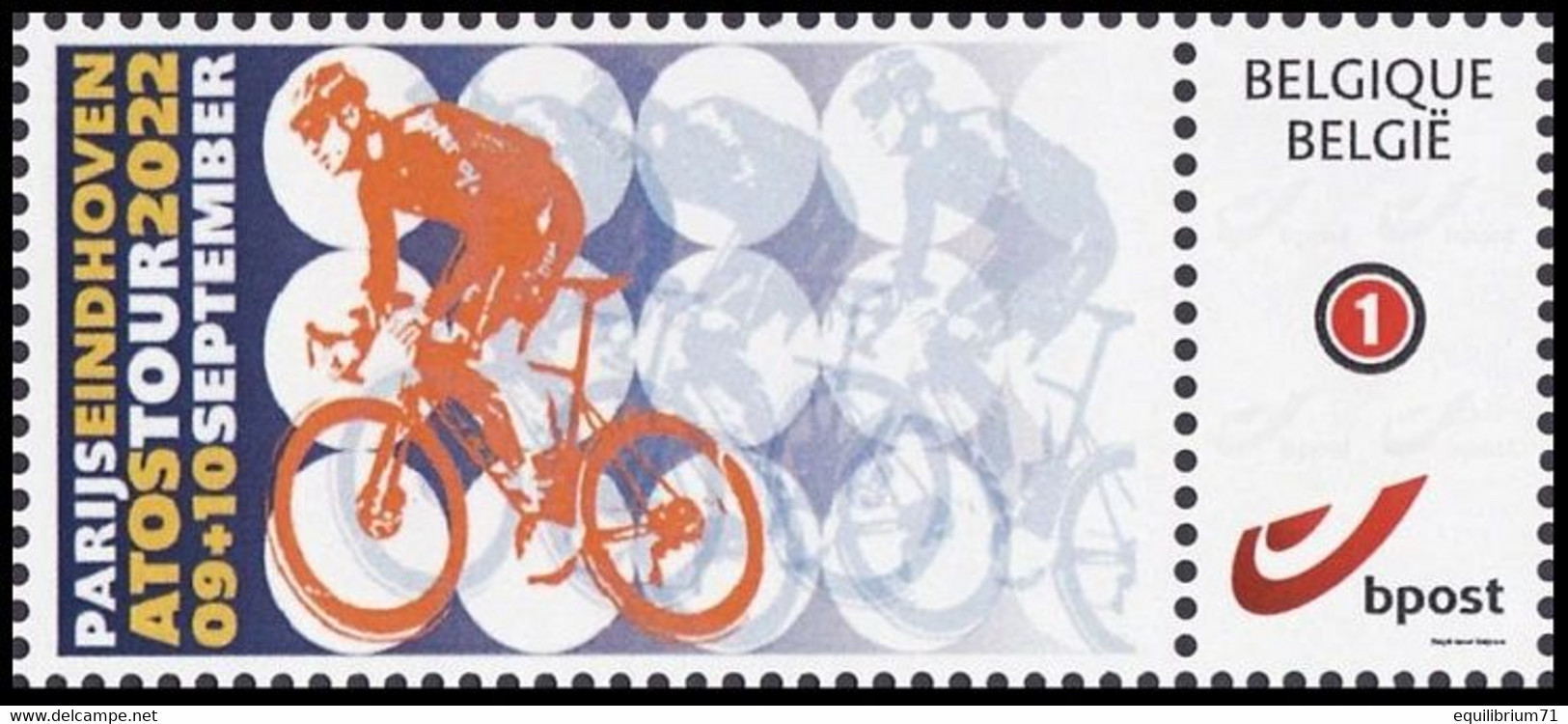 DUOSTAMP** / MYSTAMP** - ATOSTOUR 2022 - Paris-Eindhoven / Parijs-Eindhoven - 09/10-09-22 - Radsport