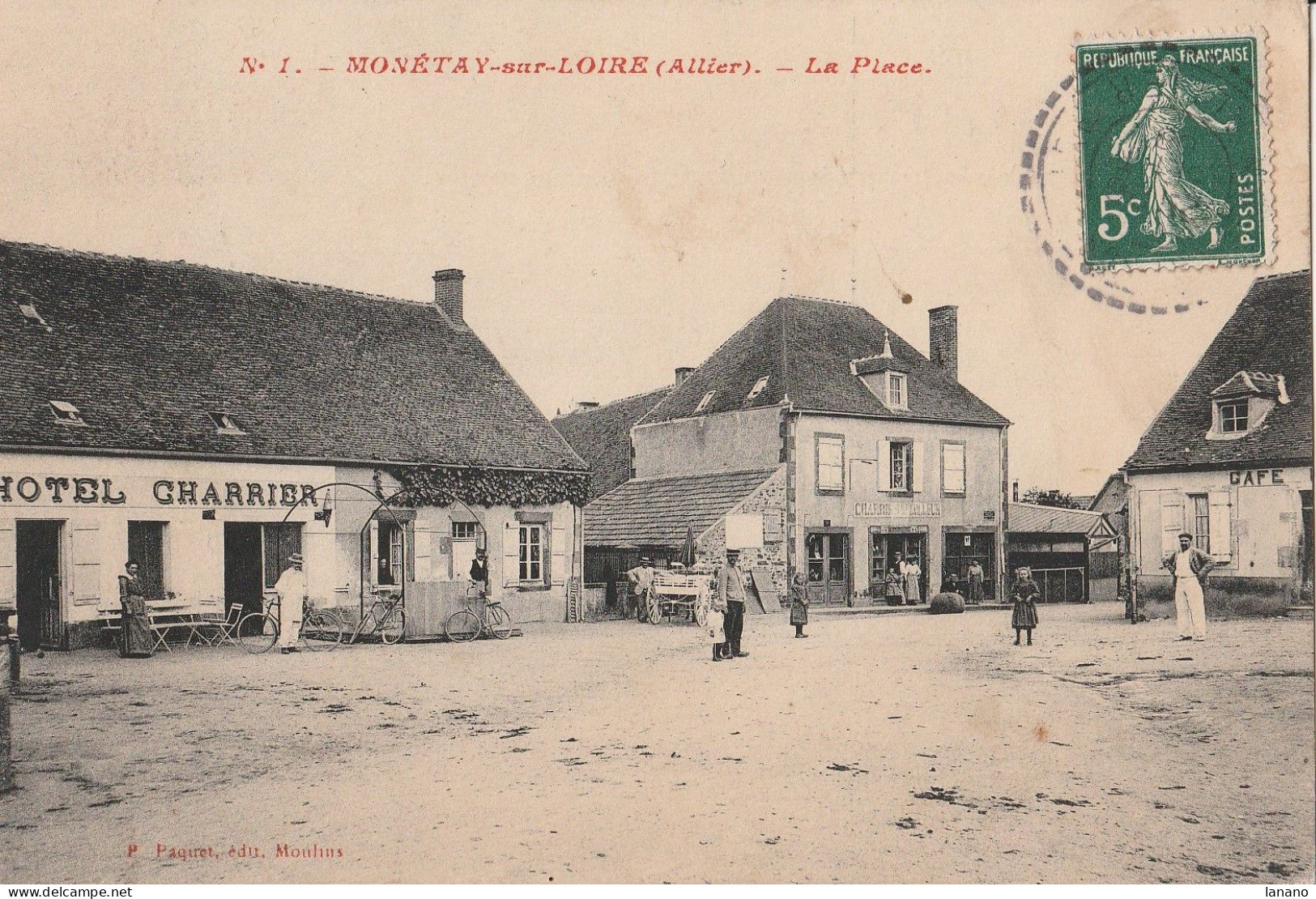 03 MONETAY Sur LOIRE  La Place - Sonstige & Ohne Zuordnung