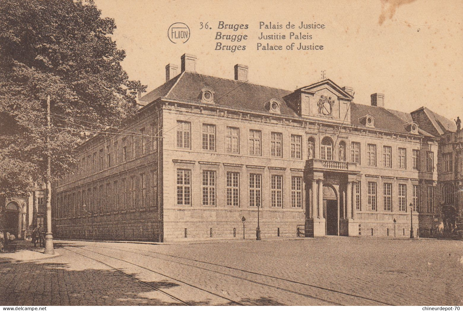 BRUGES  PALAIS DE JUSTICE - Brugge