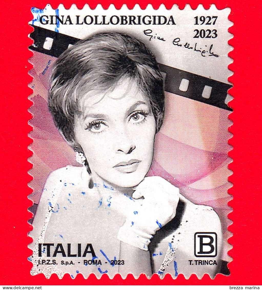 ITALIA - Usato - 2023 - Gina Lollobrigida, Attrice (1927-2023) - Ritratto – B - 2021-...: Gebraucht