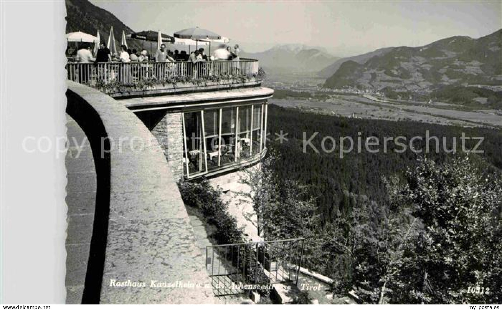 72811599 Kanzelkehre Tirol Rasthaus An Der Achenseestrasse Fernsicht Wiesing Sch - Sonstige & Ohne Zuordnung