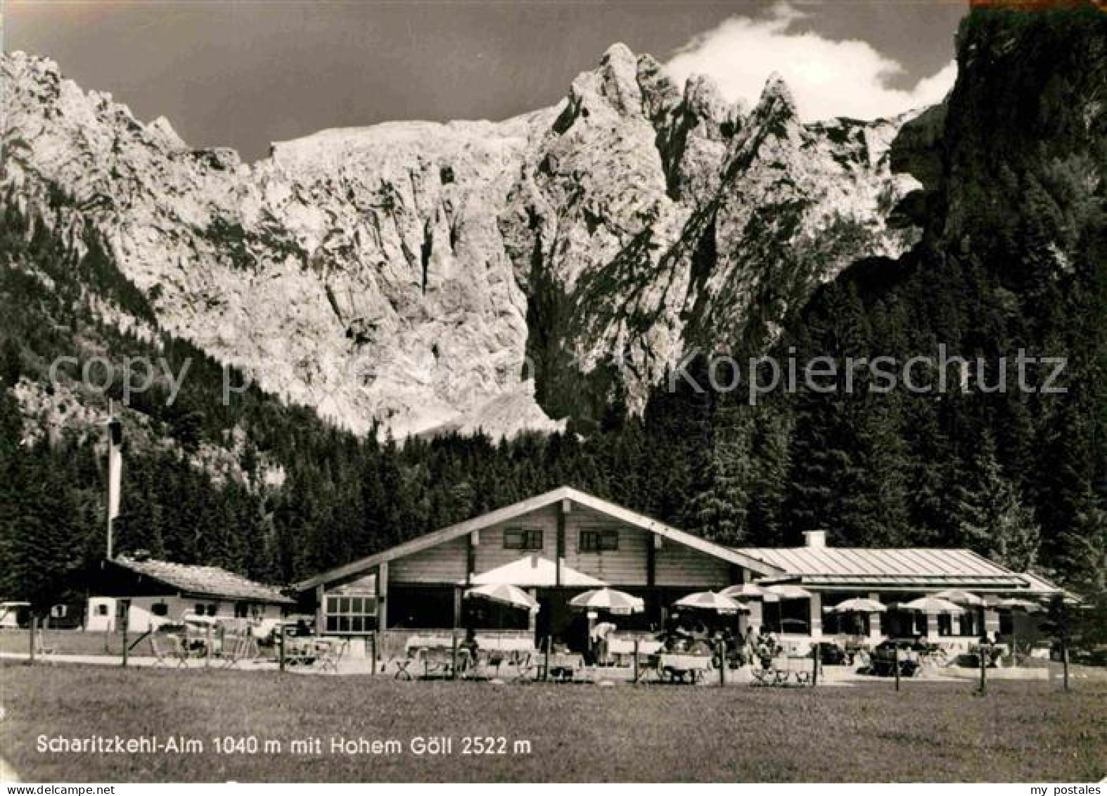 72811537 Scharitzkehlalm Mit Hohem Goell Berchtesgaden Scharitzkehlalm - Berchtesgaden