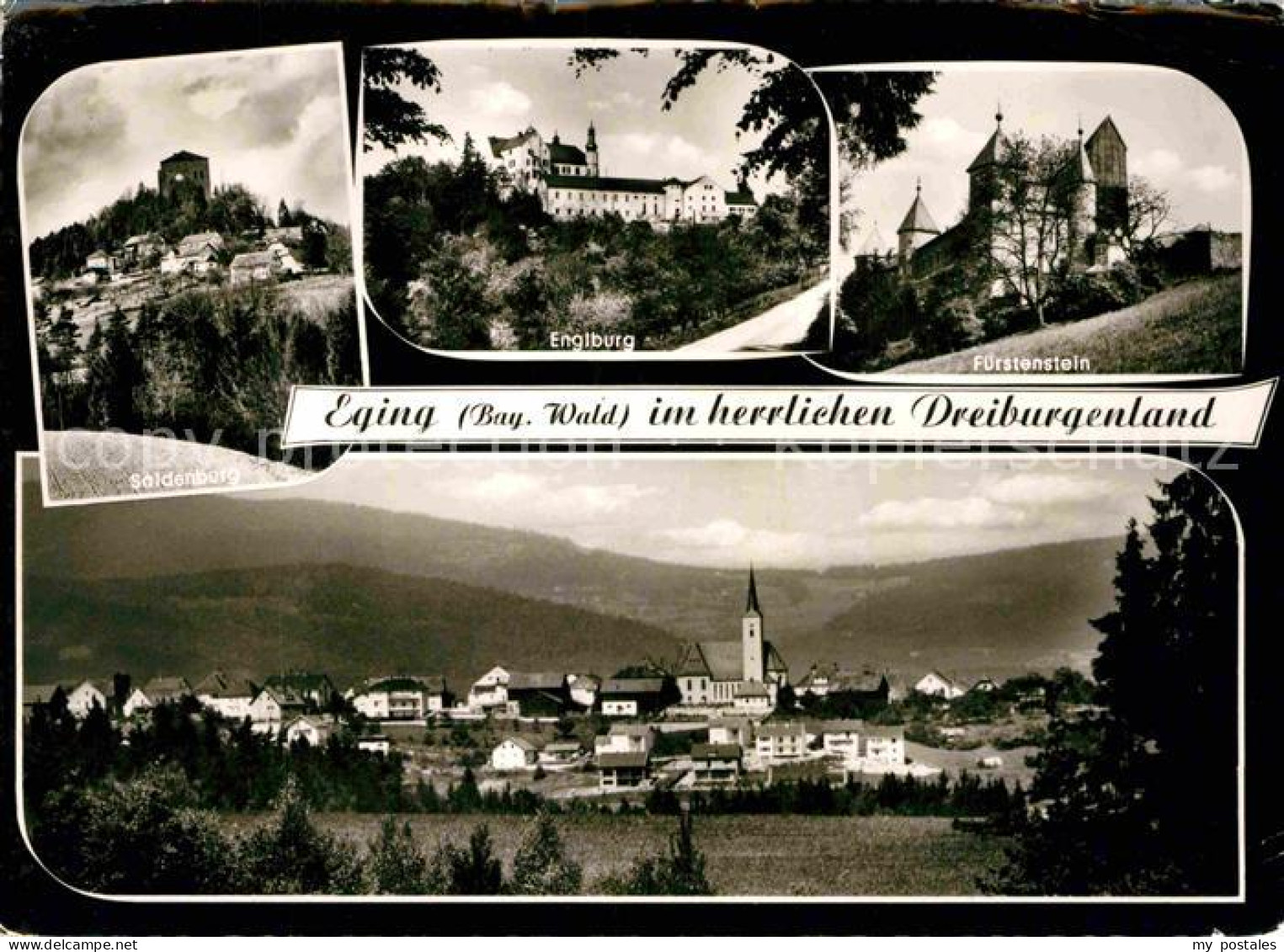 72811533 Eging See Saldenburg Englburg Fuerstenstein Gesamtansicht Bayerischer W - Autres & Non Classés