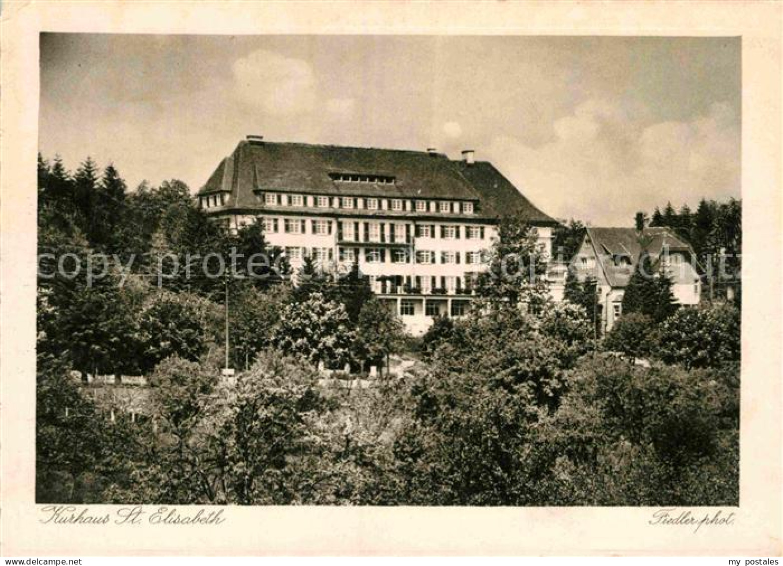 72811522 Freudenstadt Kurhaus St Elisabeth Luftkurort Im Schwarzwald Kupfertiefd - Freudenstadt