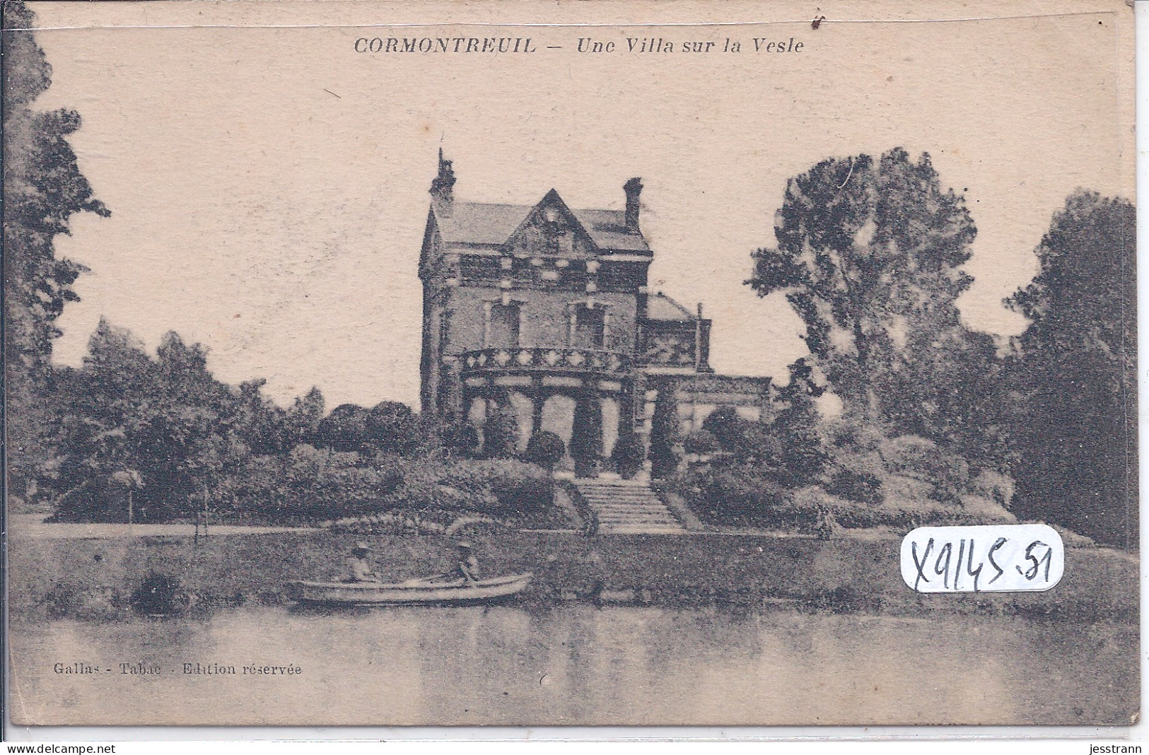 CORMONTREUIL- UNE VILLA SUR LA VESLE - Andere & Zonder Classificatie