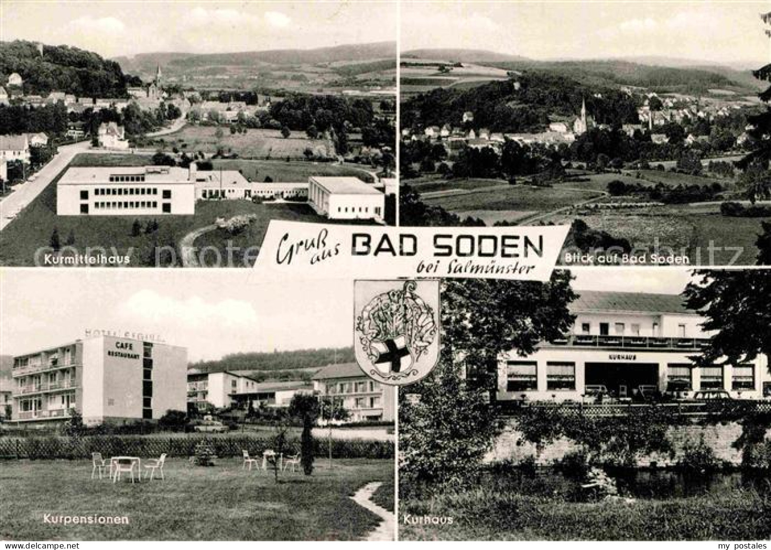 72811488 Bad Soden-Salmuenster Kurmittelhaus Kurpensionen Kurhaus Panorama Bad S - Autres & Non Classés