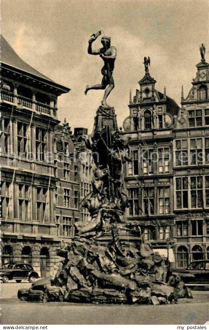 72811450 Anvers Antwerpen Monument De Brabo  - Antwerpen