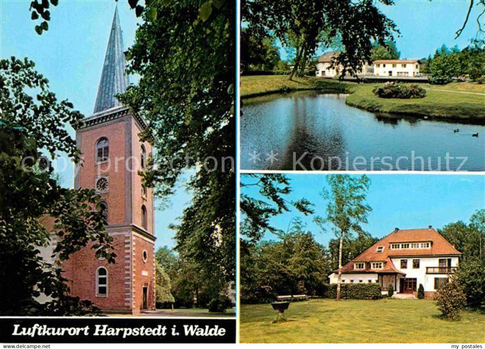 72810738 Harpstedt Kirche  Harpstedt - Andere & Zonder Classificatie