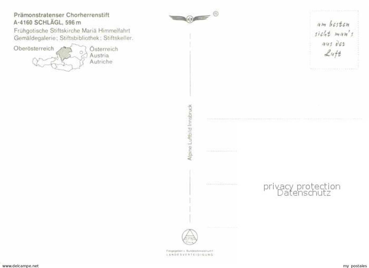 72810735 Schlaegl Praemonstratenser Chorherrenstift Maria Himmelfahrt  Schlaegl - Otros & Sin Clasificación