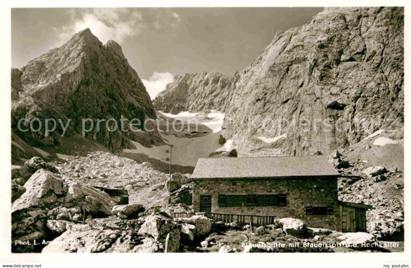 72808887 Blaueishuette Blaueishuette Blaueisspitze Berghaus Berchtesgadener Alpe - Berchtesgaden