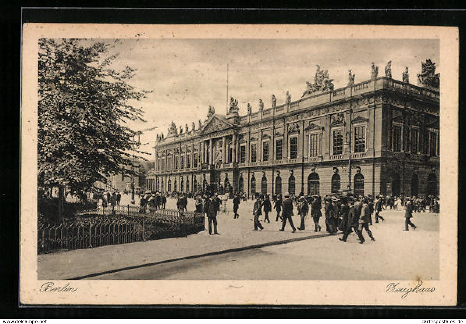 AK Berlin, Strassenpartie Am Zeughaus  - Mitte