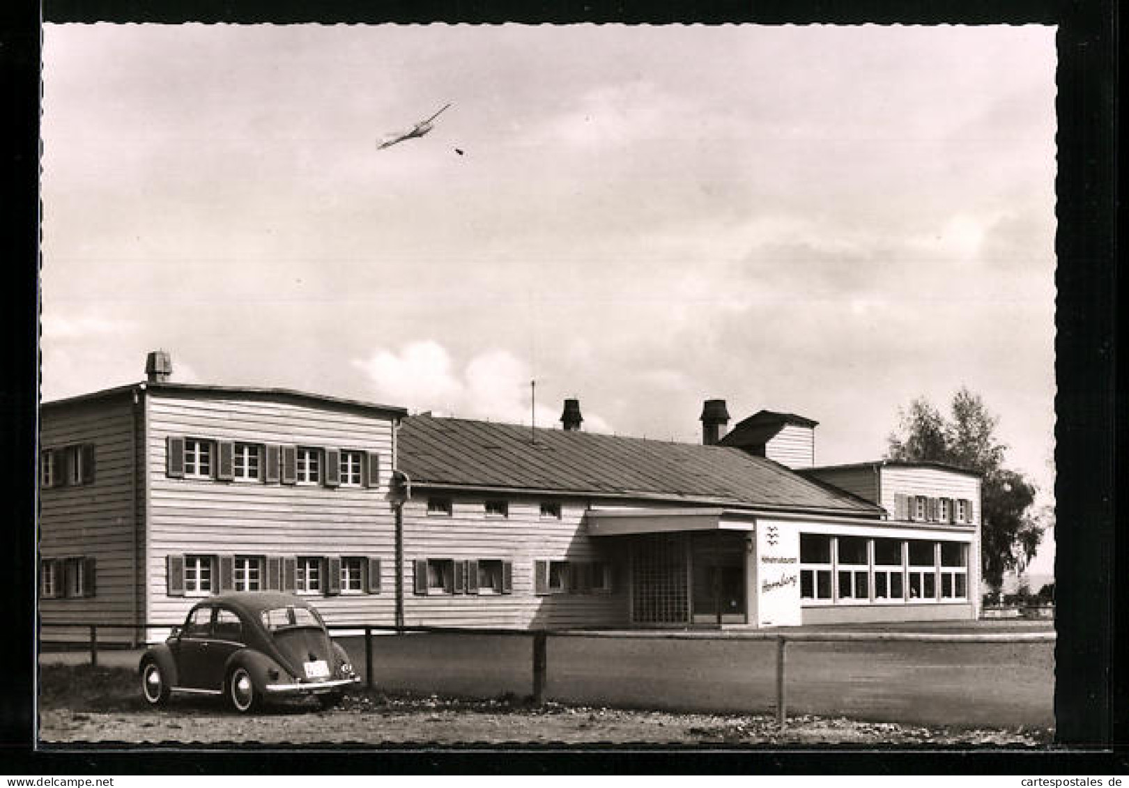 AK Schwäb. Gmünd, Hotel-Höhenrestaurant Hornbeg & Segelflugschule  - Schwäbisch Gmünd