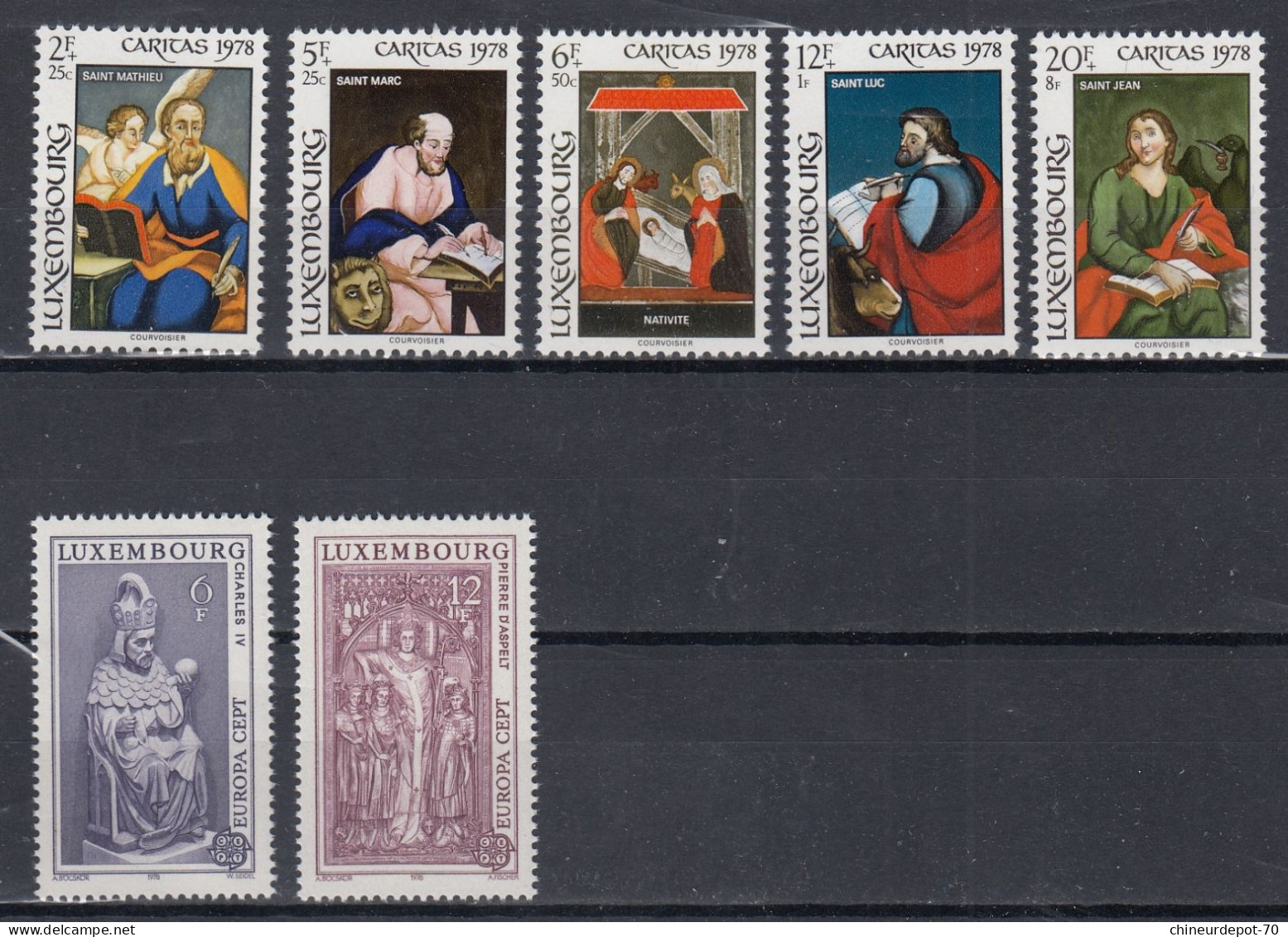 Luxembourg NEUFS SANS CHARNIERE ** 1978 JUPHILUX - Unused Stamps
