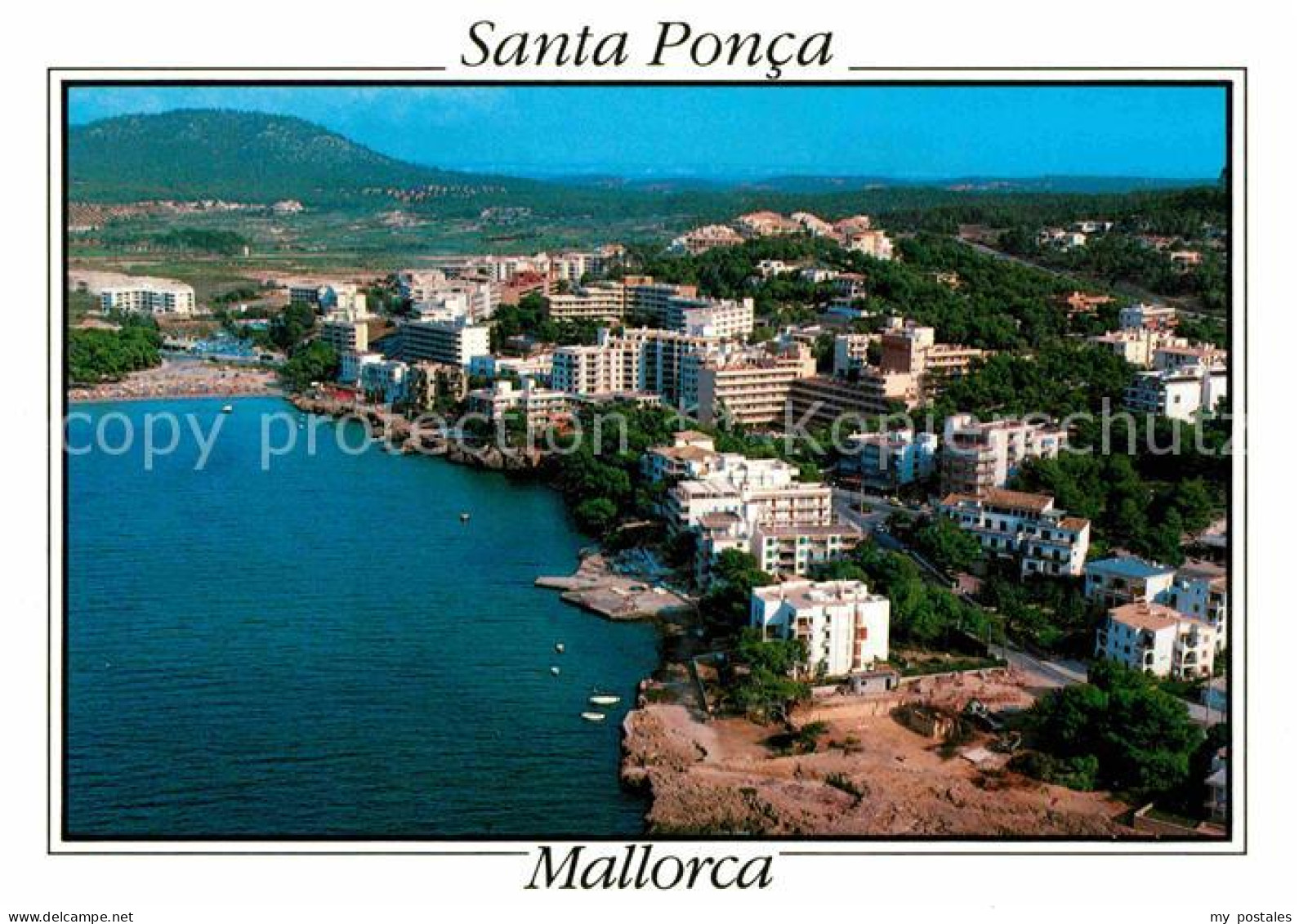 72807745 Santa Ponca Mallorca Islas Baleares Panorama Bucht Fliegeraufnahme Calv - Other & Unclassified