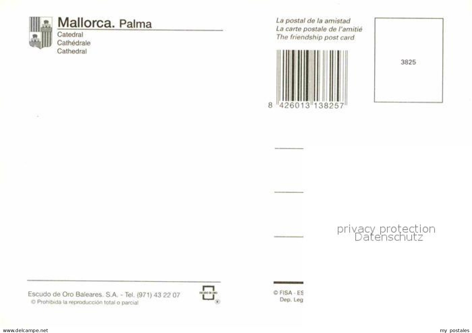 72807737 Palma De Mallorca Catedral Kathedrale Palma De Mallorca - Andere & Zonder Classificatie