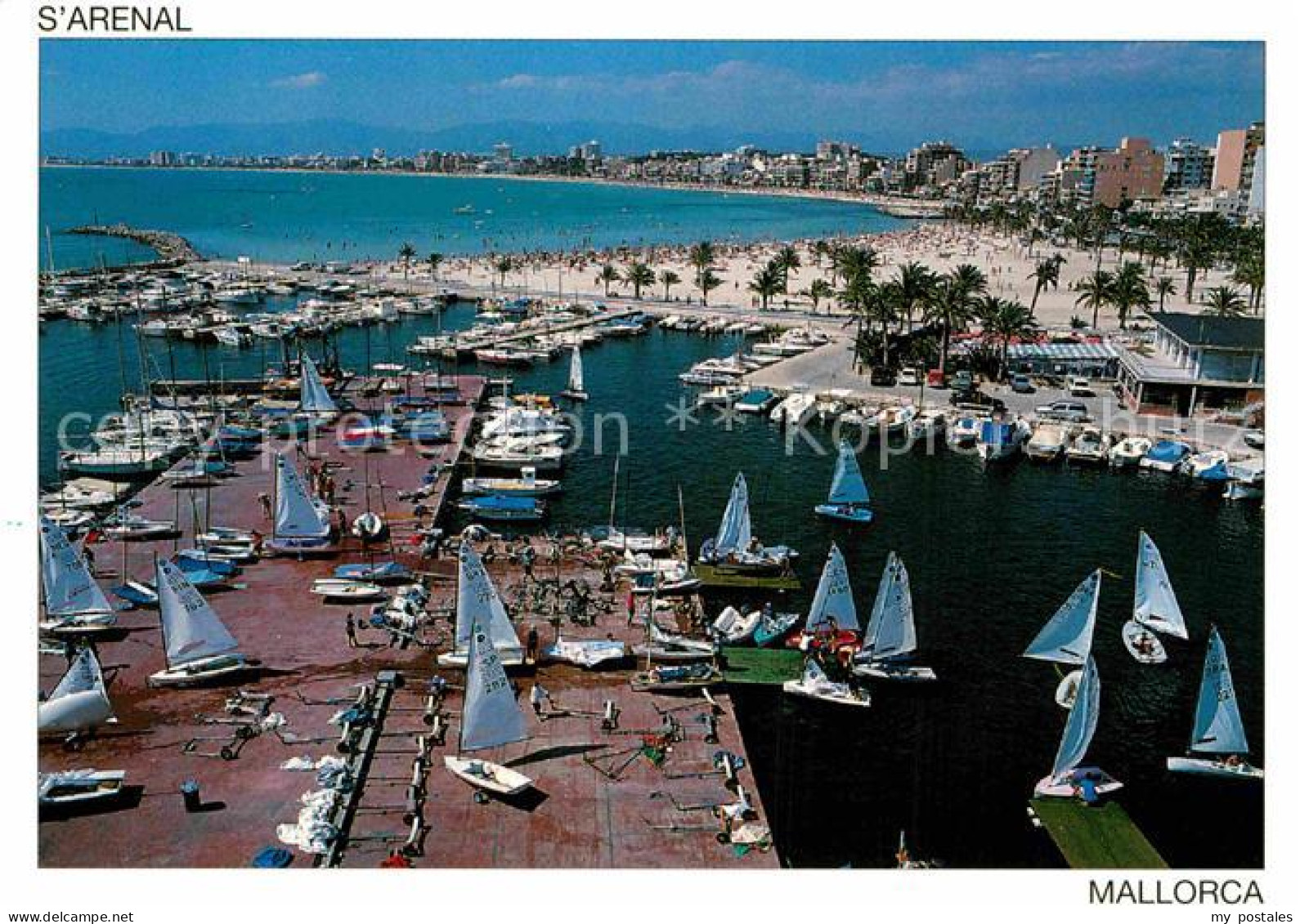 72807722 S Arenal Mallorca Panorama Hafen Strand Hotels El Arenal - Andere & Zonder Classificatie