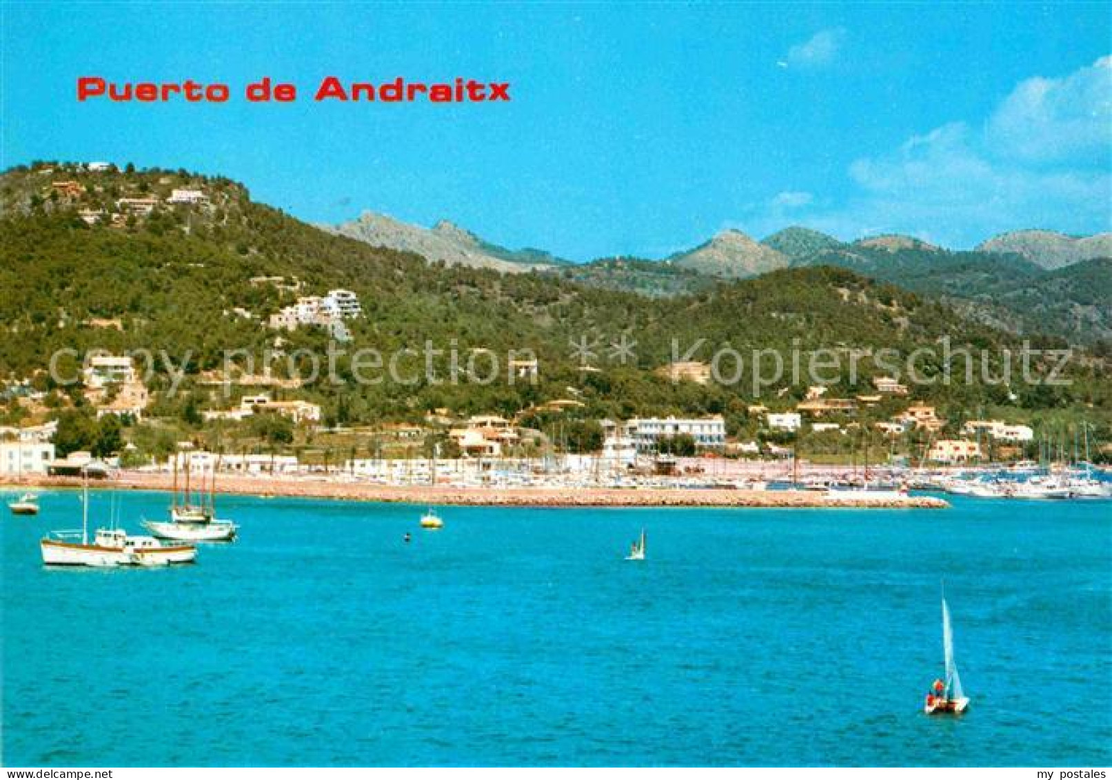 72807715 Puerto De Andraitx Ansicht Vom Meer Aus Berge Puerto De Andraitx - Other & Unclassified