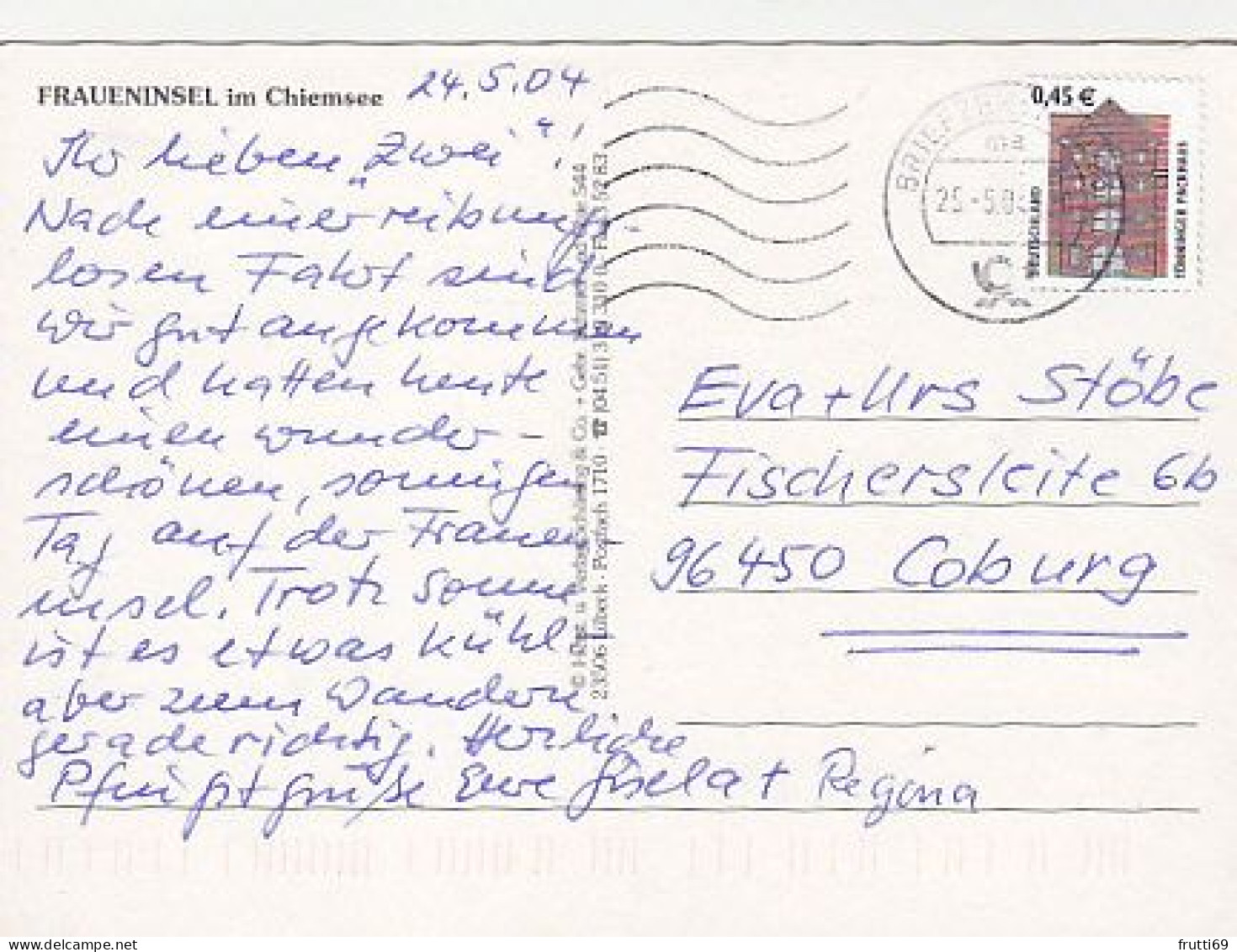 AK 211520 GERMANY - Fraueninsel Im Chiemsee - Chiemgauer Alpen