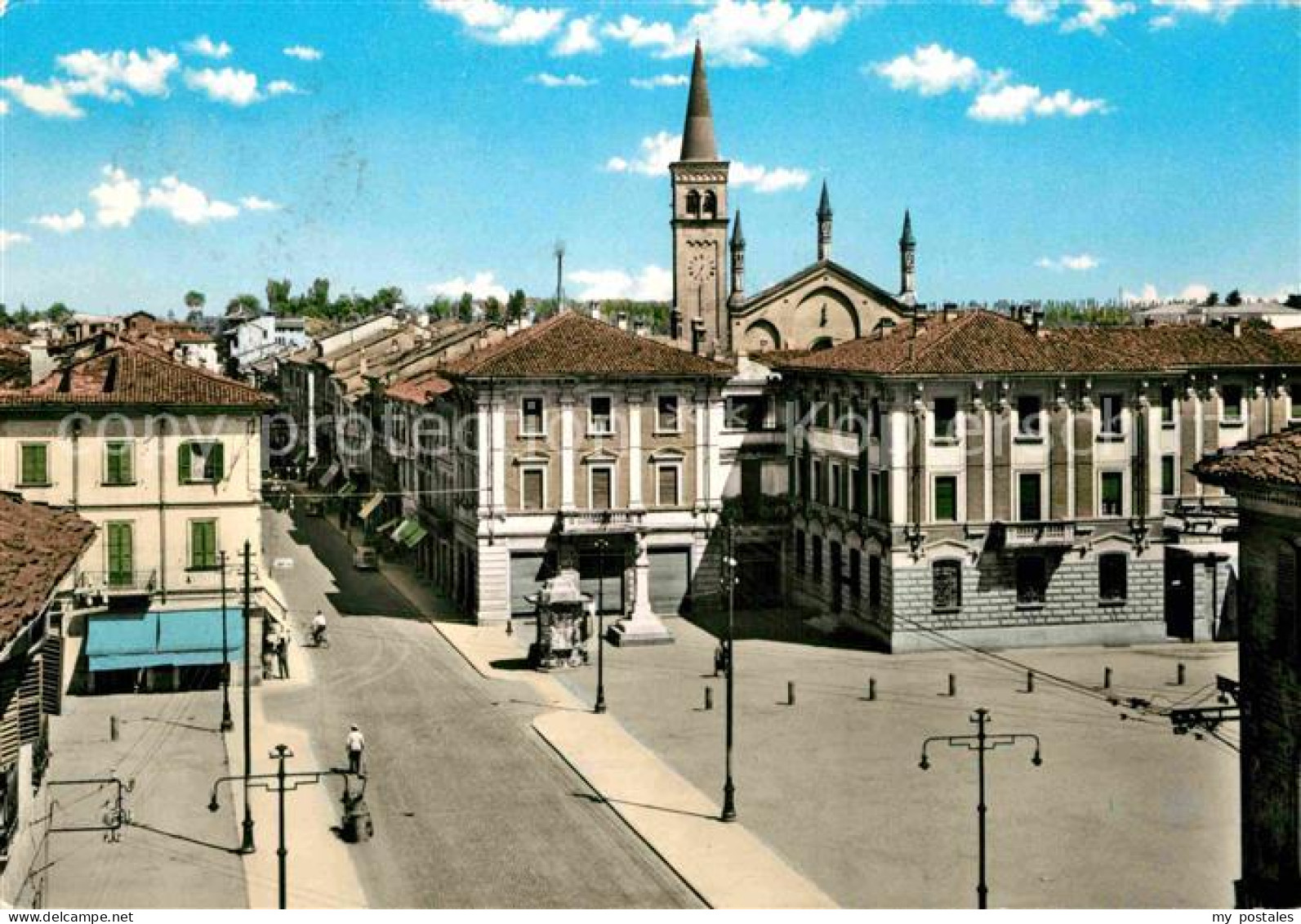 72807677 Castel San Giovanni Piazza XX Settembre Chiesa Castel San Giovanni - Autres & Non Classés