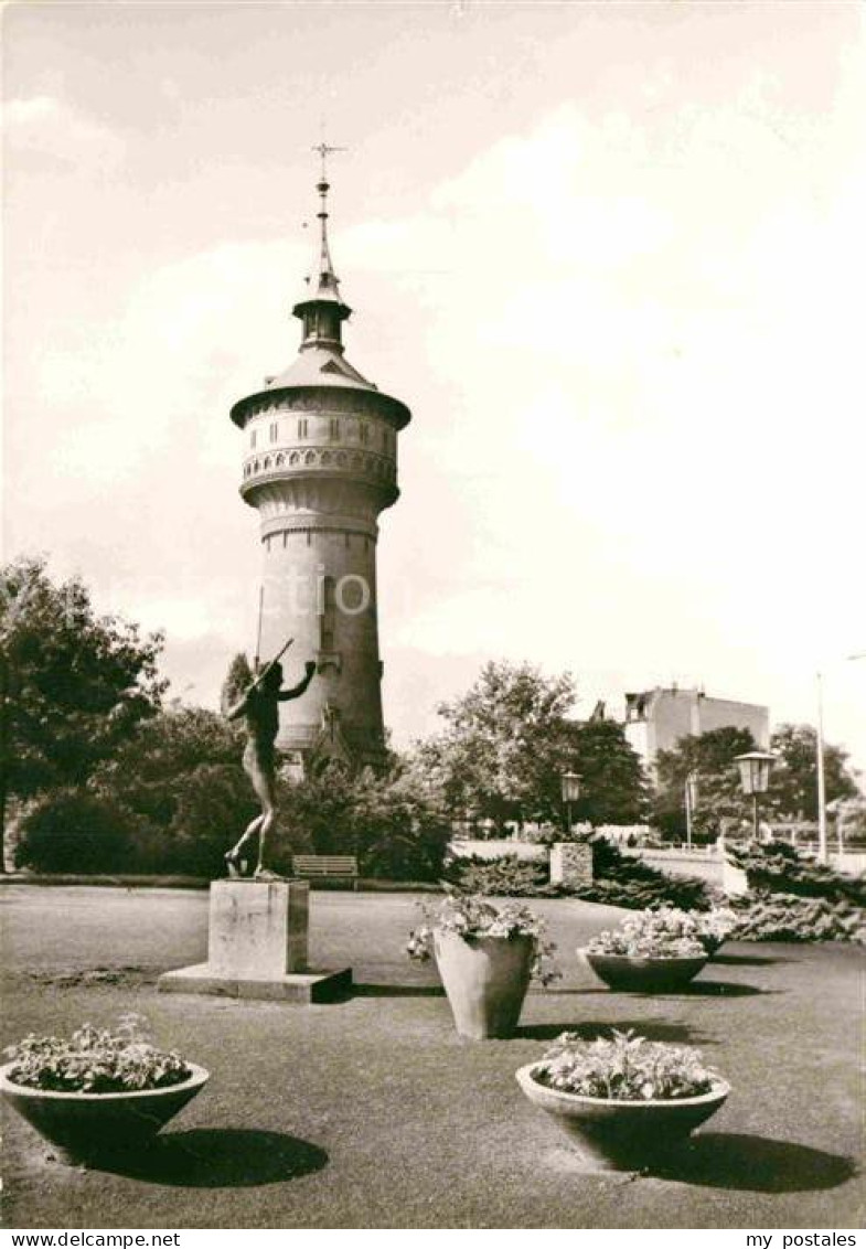 72807660 Forst Lausitz Wasserturm Denkmal Statue Forst Lausitz - Sonstige & Ohne Zuordnung