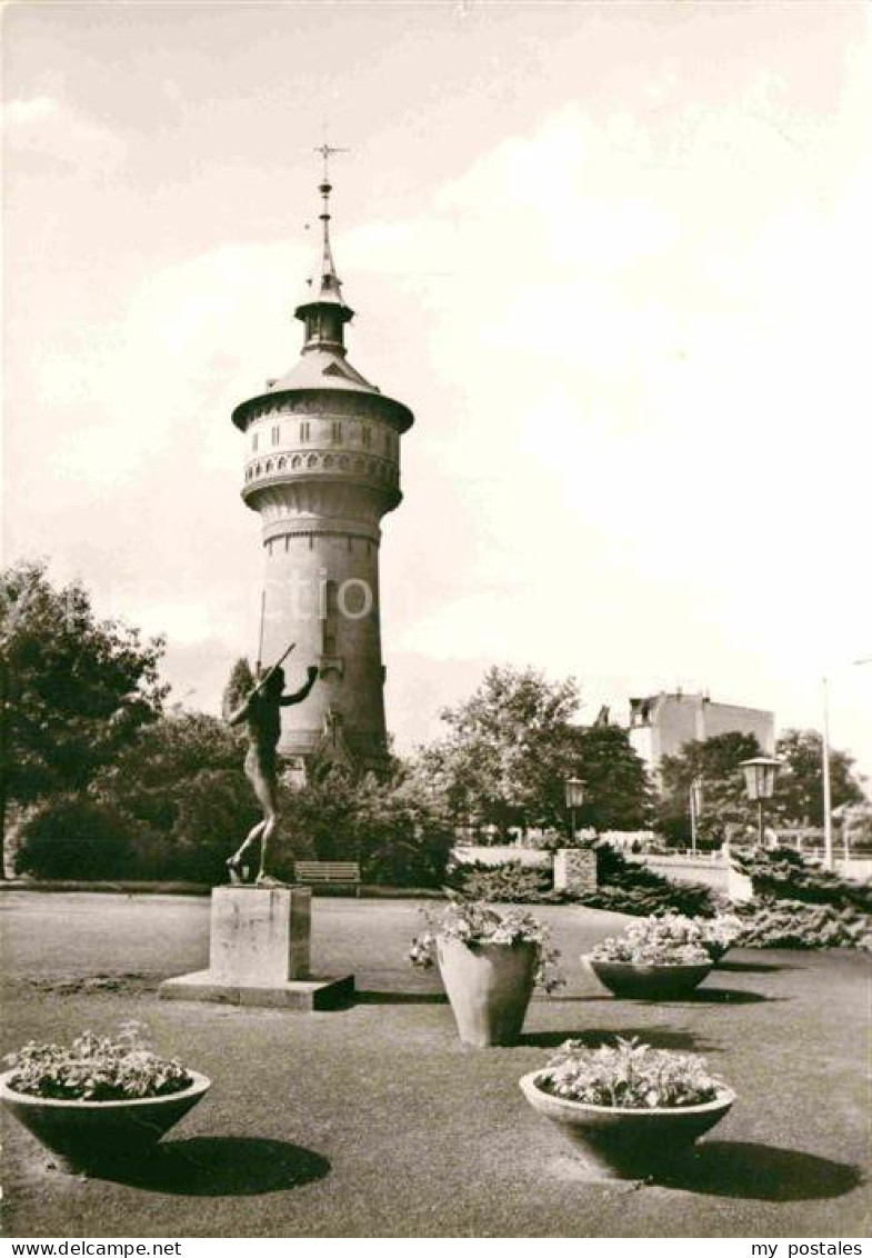 72807660 Forst Lausitz Wasserturm Denkmal Statue Forst Lausitz - Other & Unclassified